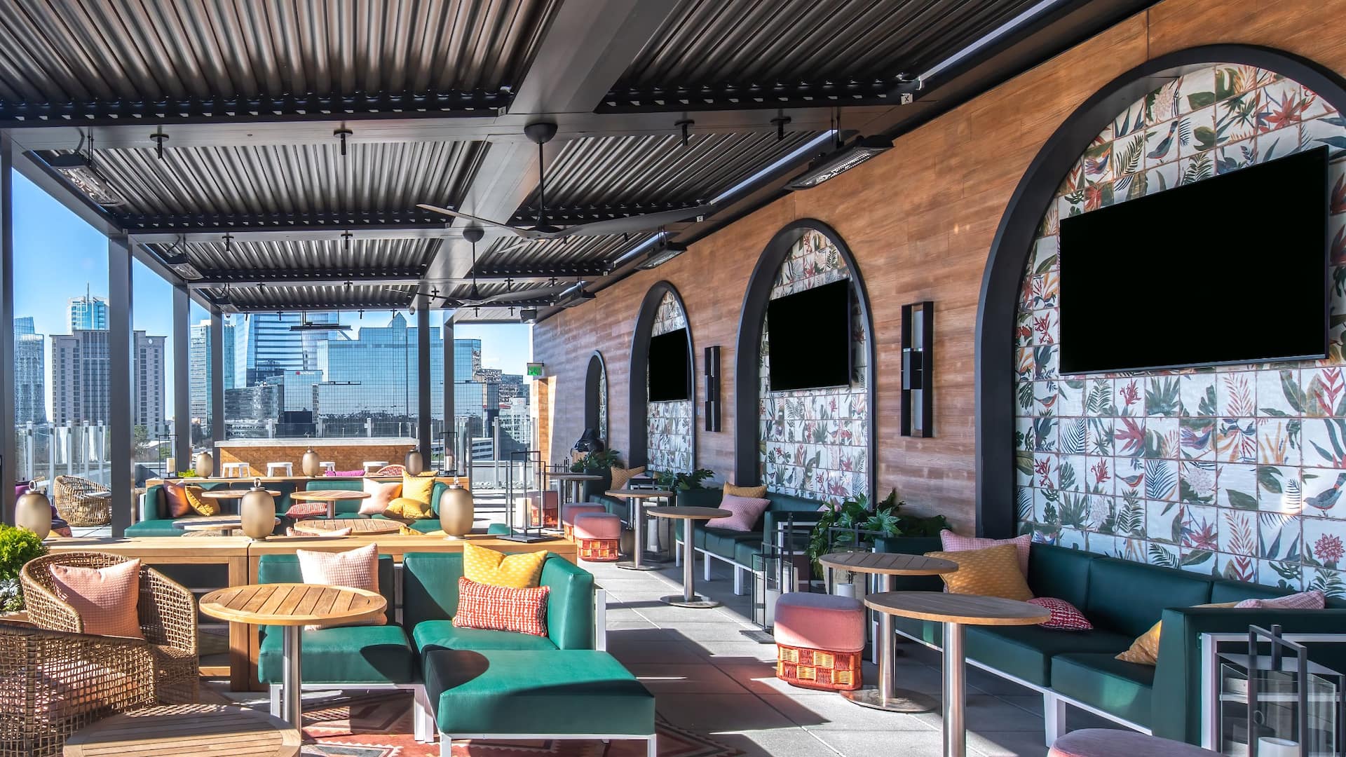 1 of 5 Hyatt Centric Buckhead Atlanta Spaceman Daytime South Terrace