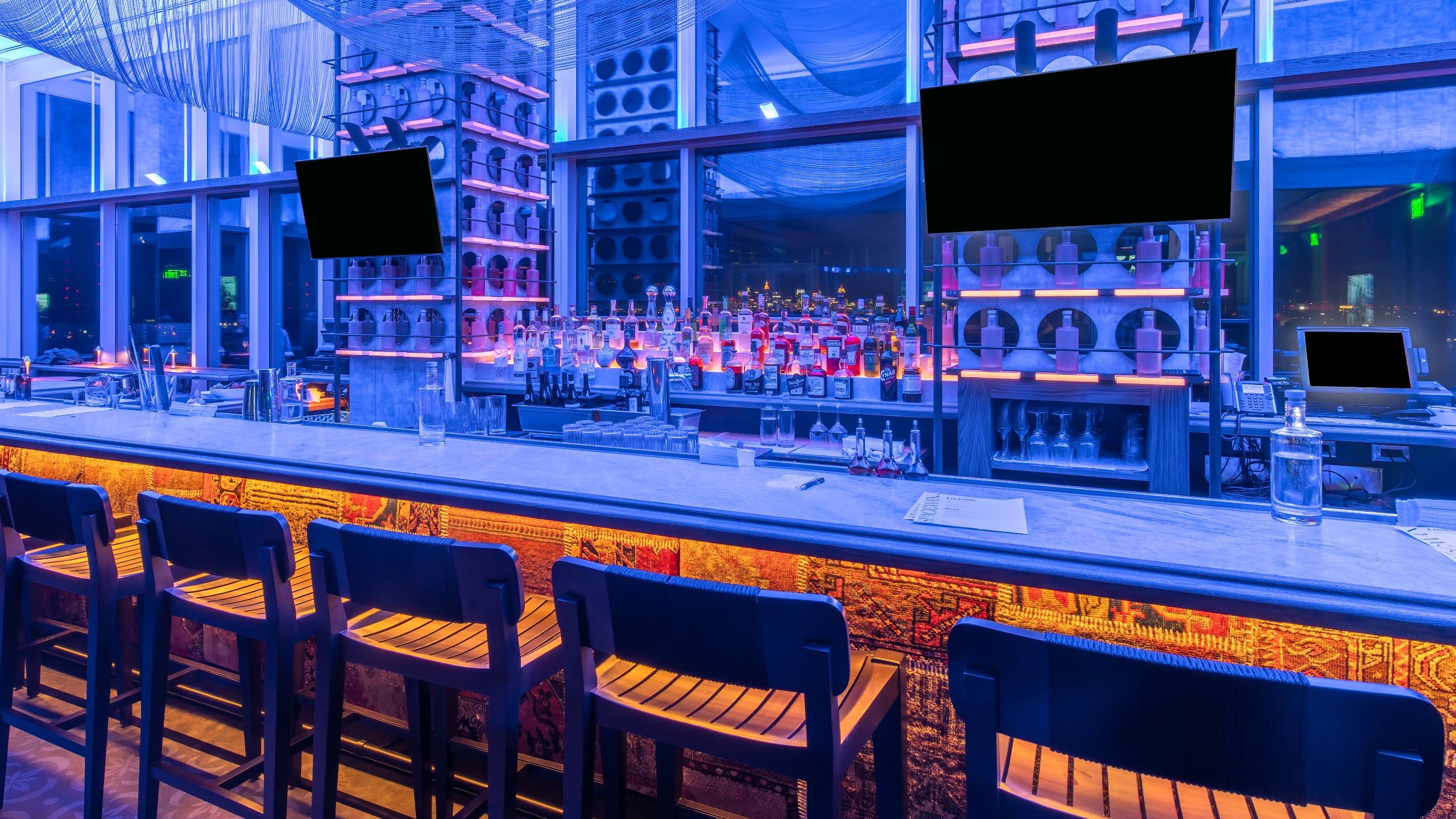 Hyatt Centric Buckhead Atlanta Spaceman Bar And Lounge View