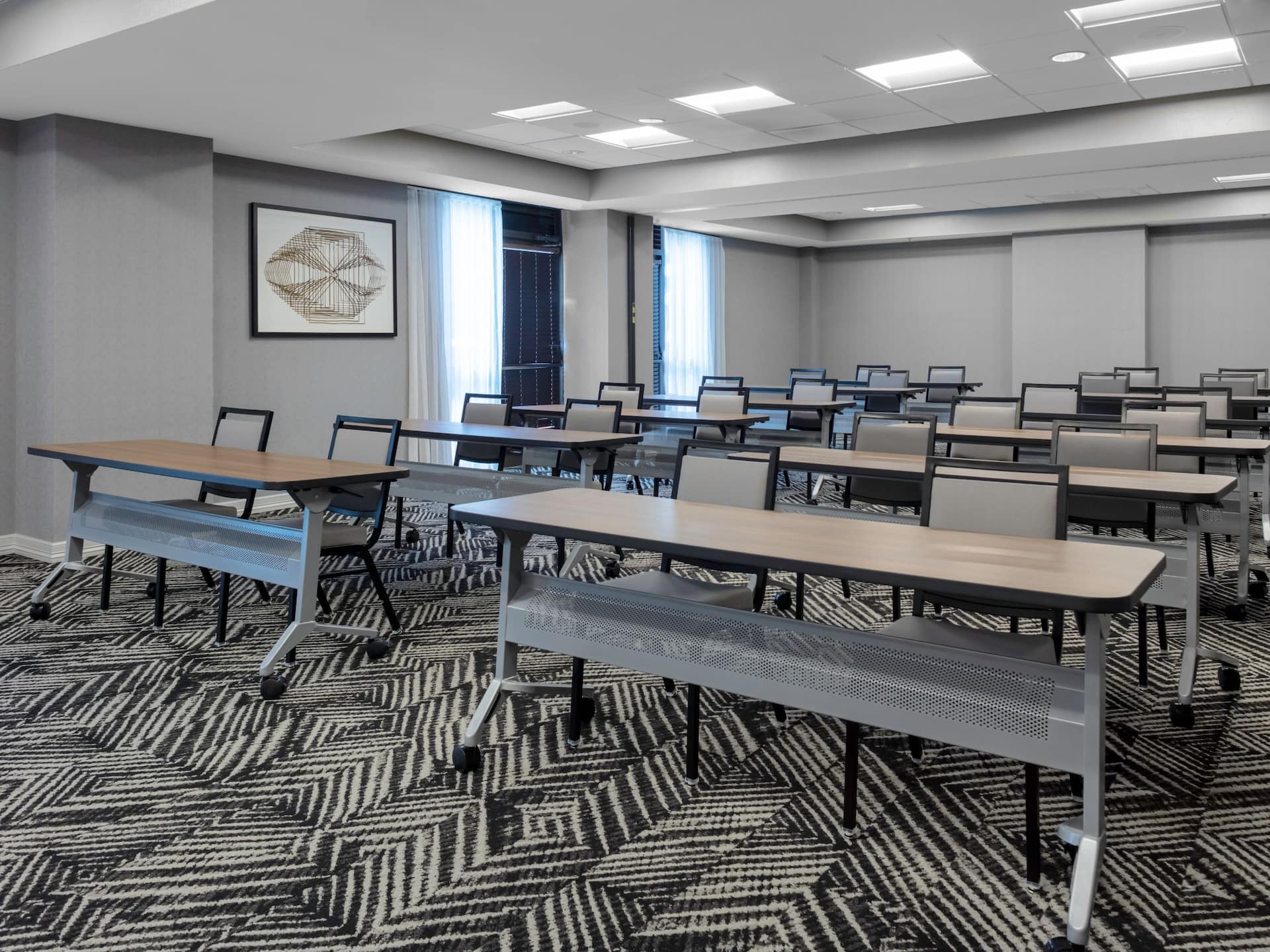 Hyatt Place Dallas/Arlington Meeting Classroom Setup