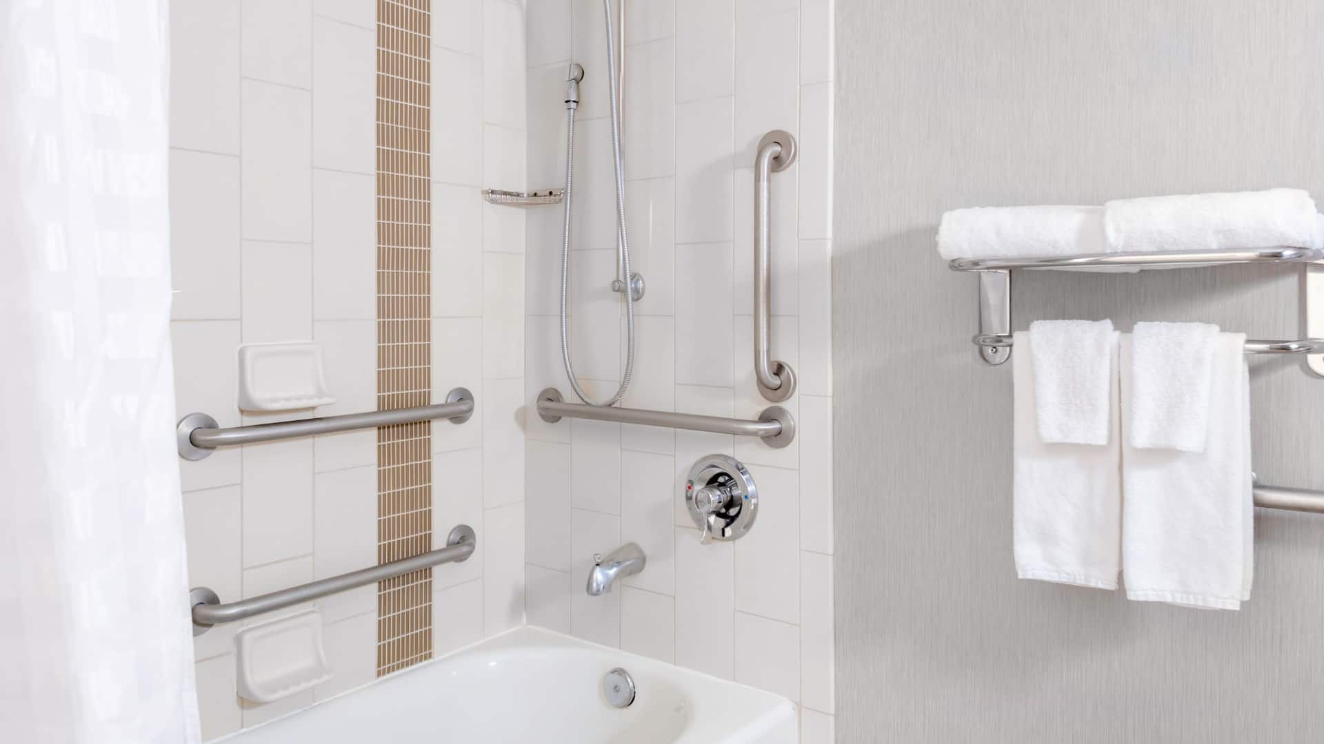 2 of 3 Hyatt Place Dallas/Arlington Ada Bathroom