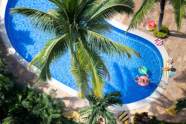 Puerto Vallarta family resort pool area