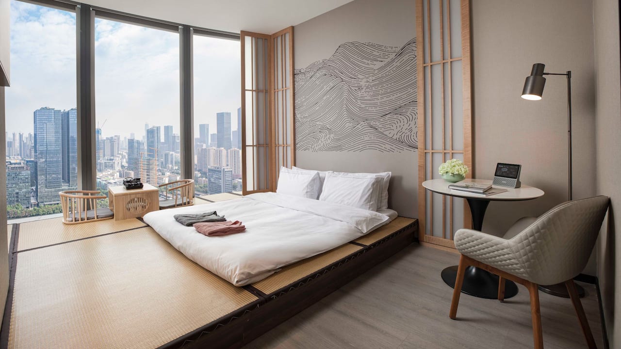 UrCove Shenzhen Nanshan Science and Technology Park Tatami Wall Bed