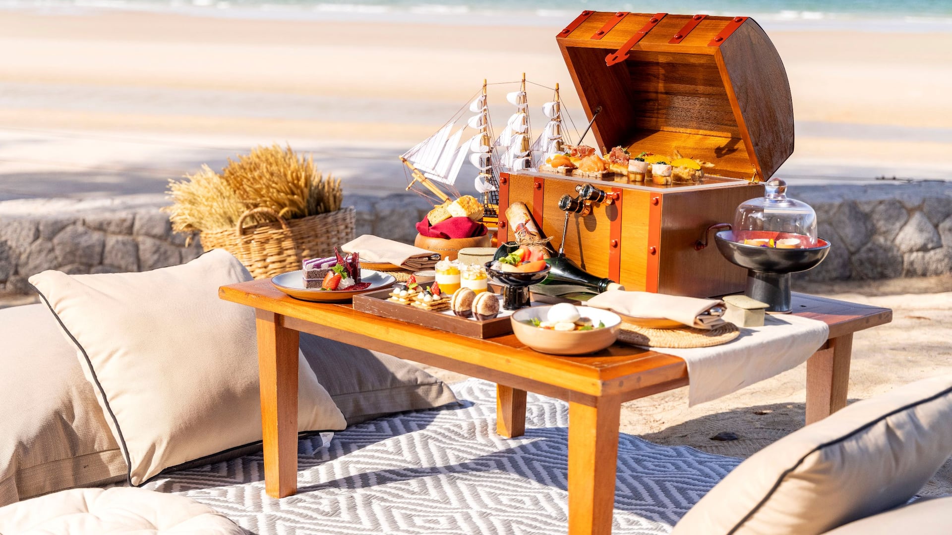 Hyatt Regency Hua Hin Mcfarland Pirates And Treasures Afternoon Tea View