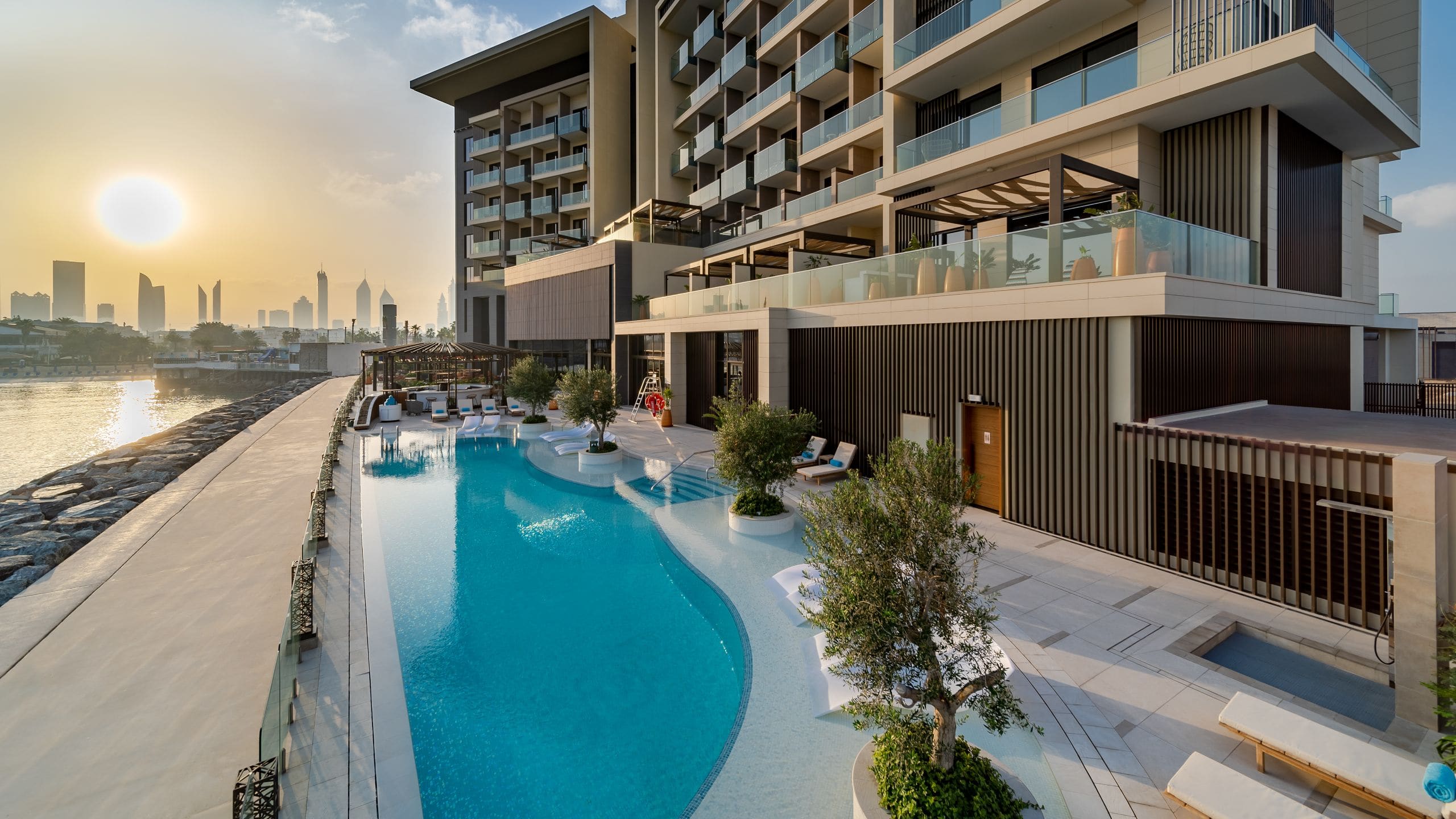Hyatt Centric Jumeirah Dubai Hotel Pool View
