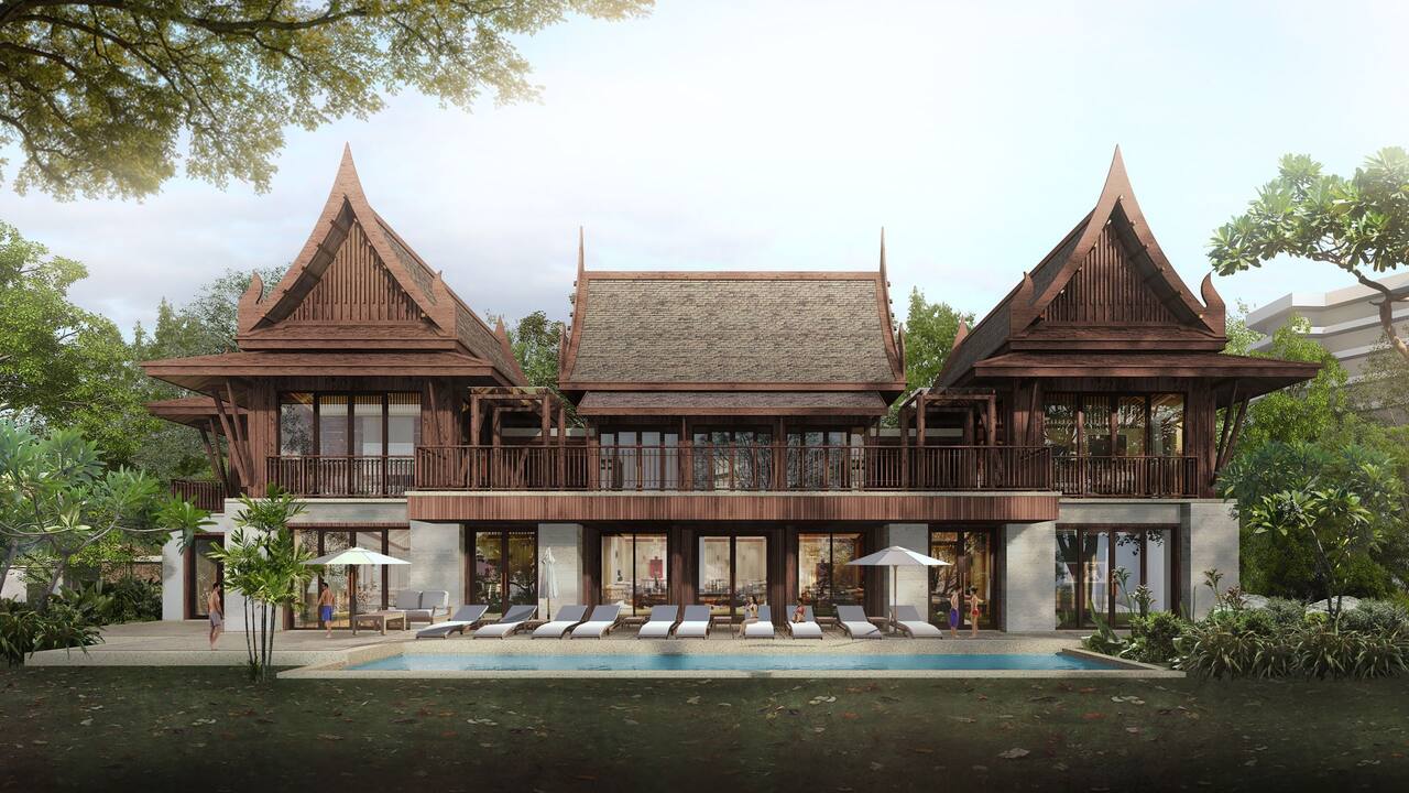 Andaz Pattaya Jomtien Beach Manor House Pool Exterior