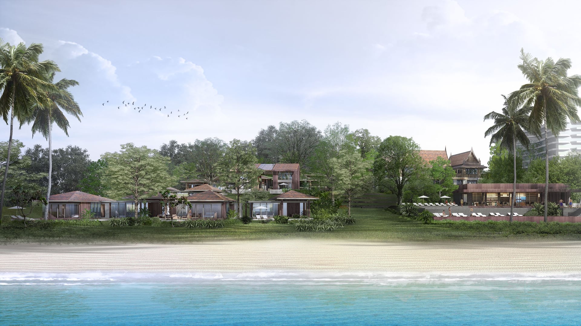 Andaz Pattaya Jomtien Beach Villa Exterior Beach Front
