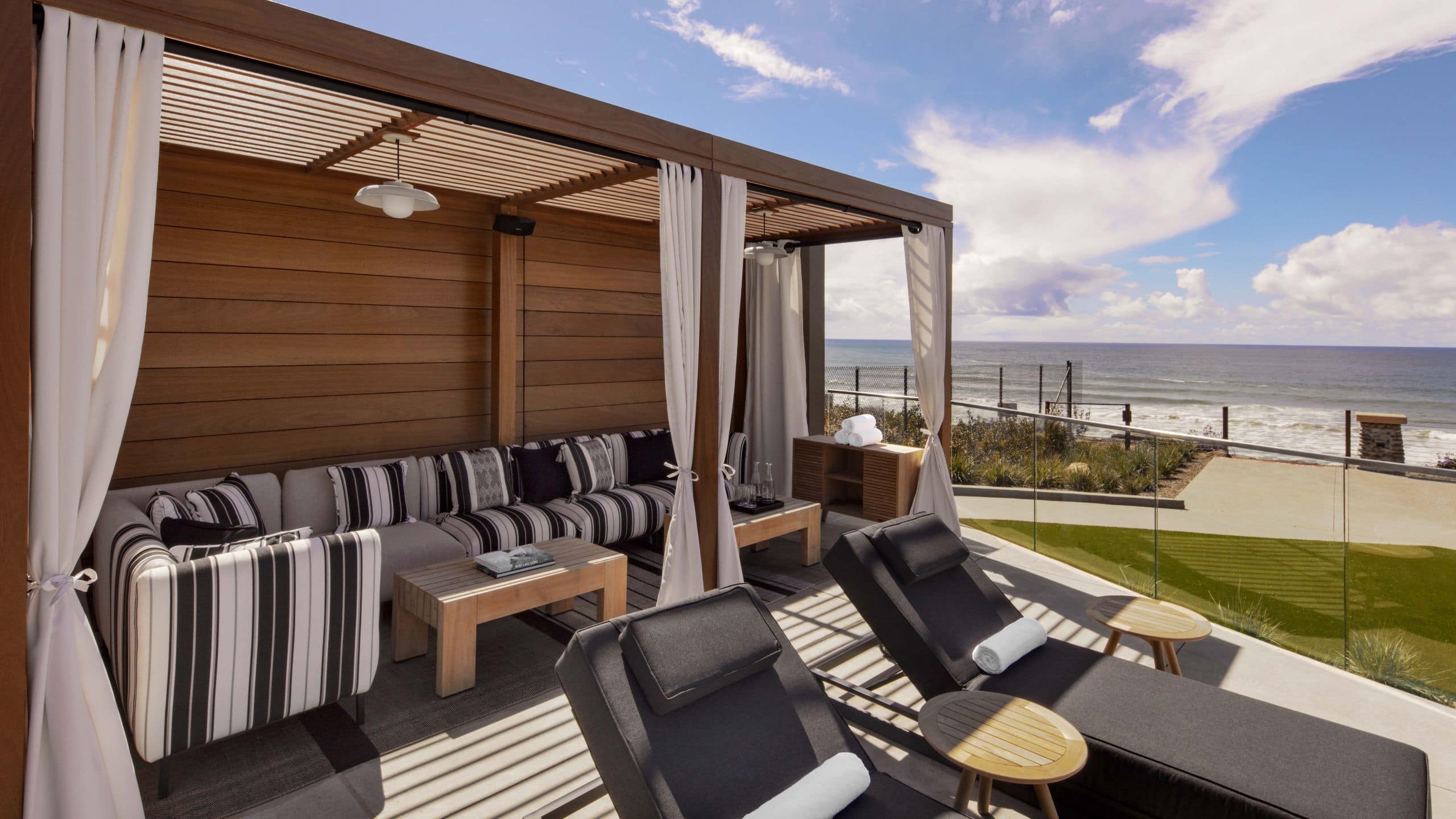 Alila Marea Beach Resort Encinitas Pool Cabana Double