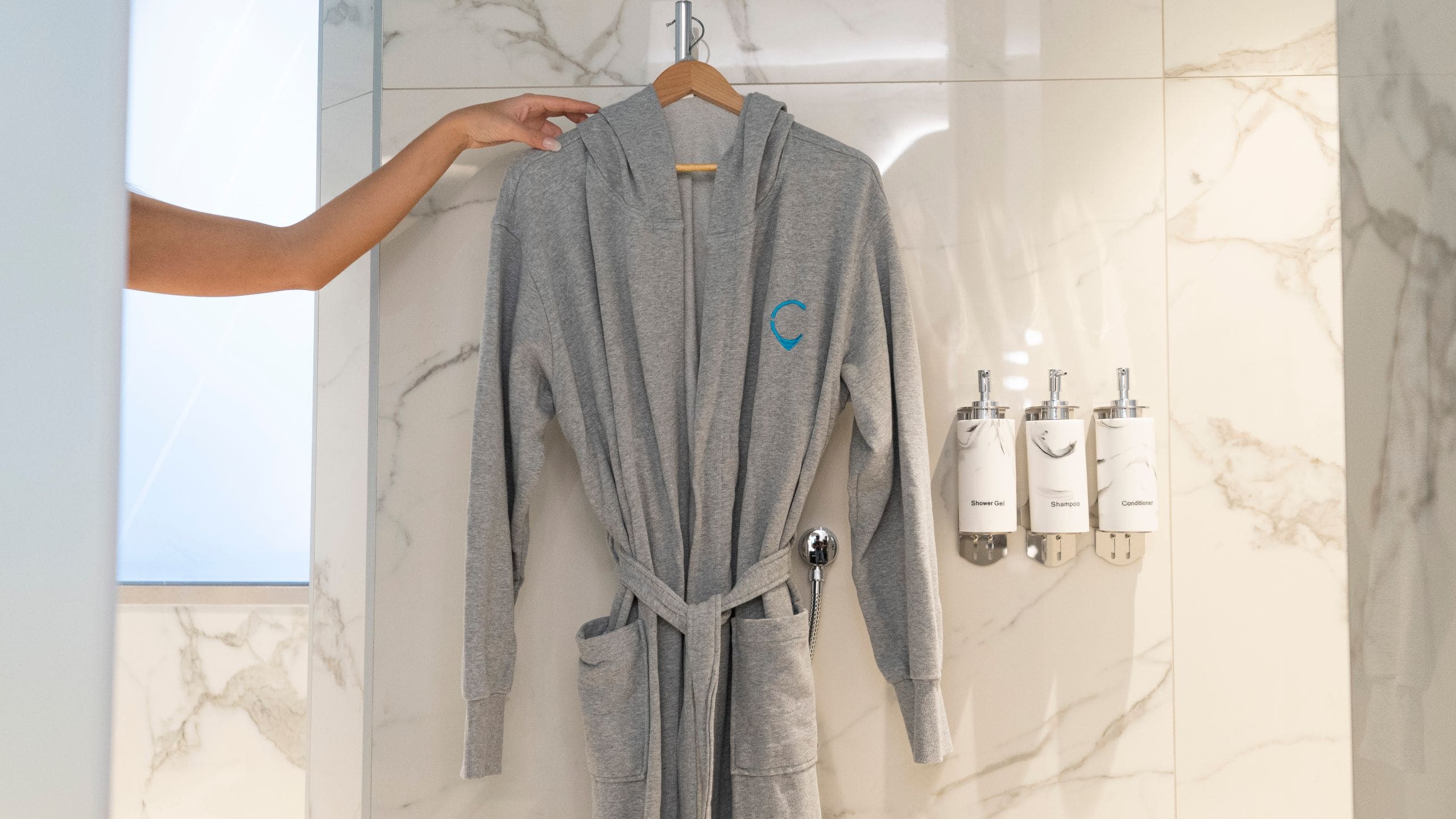 5 of 7 Hyatt Centric Jumeirah Dubai Bathroom Bathrobe
