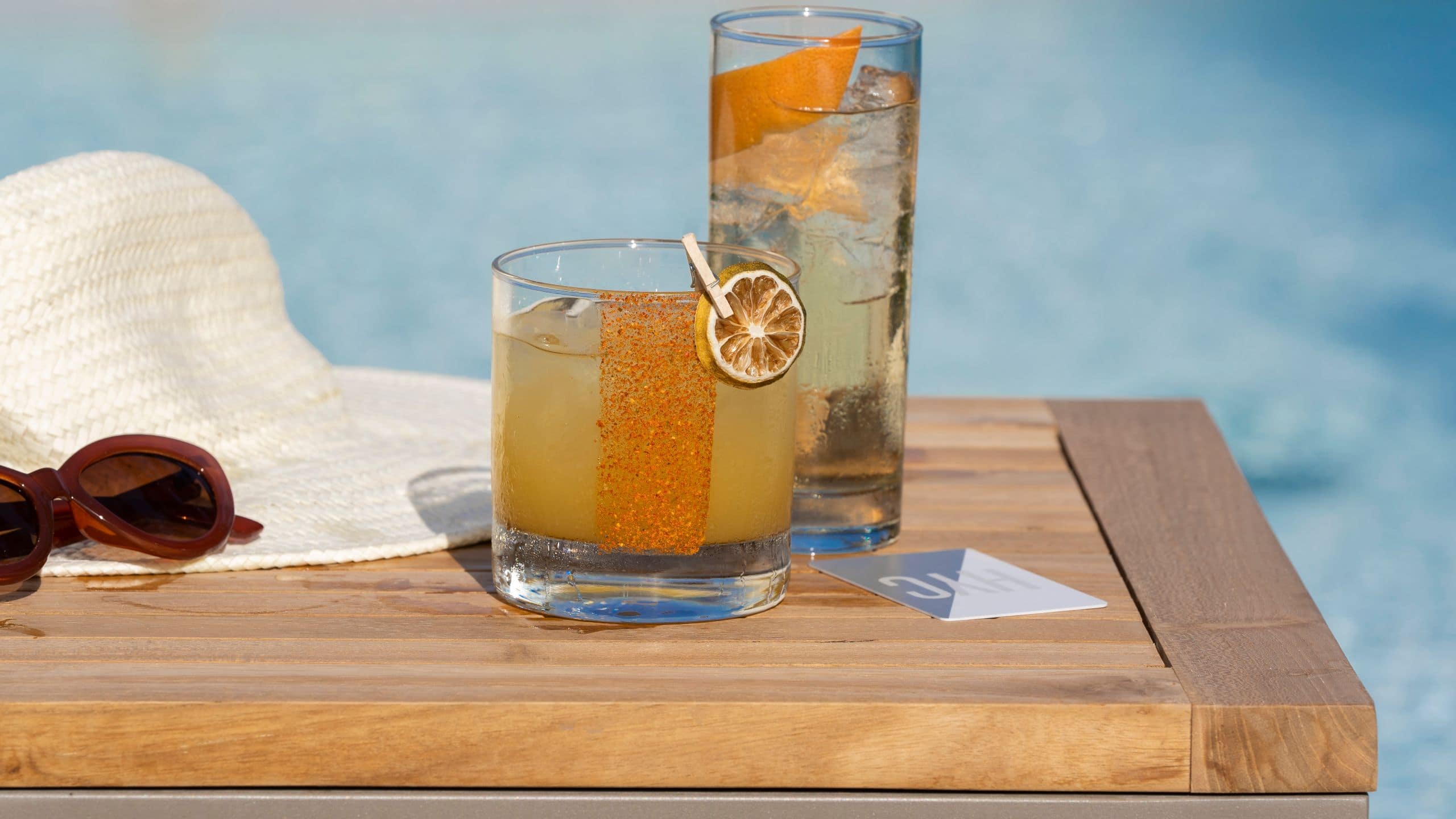 Hyatt Centric Jumeirah Dubai Drinks By Pool
