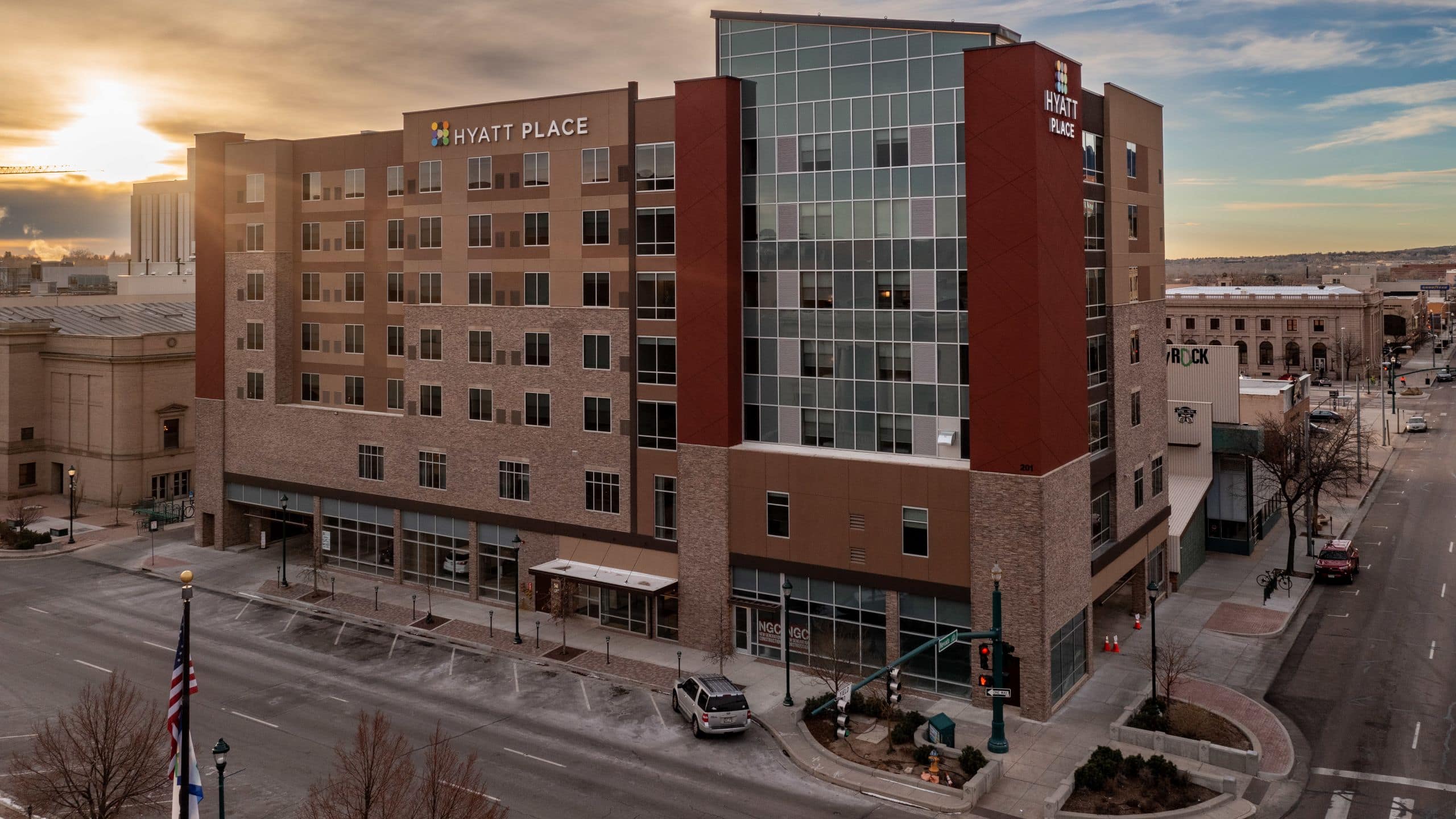 Downtown Colorado Springs Hotels Hyatt Place Colorado Springs Downtown   DENZP P0012 Exterior.16x9 