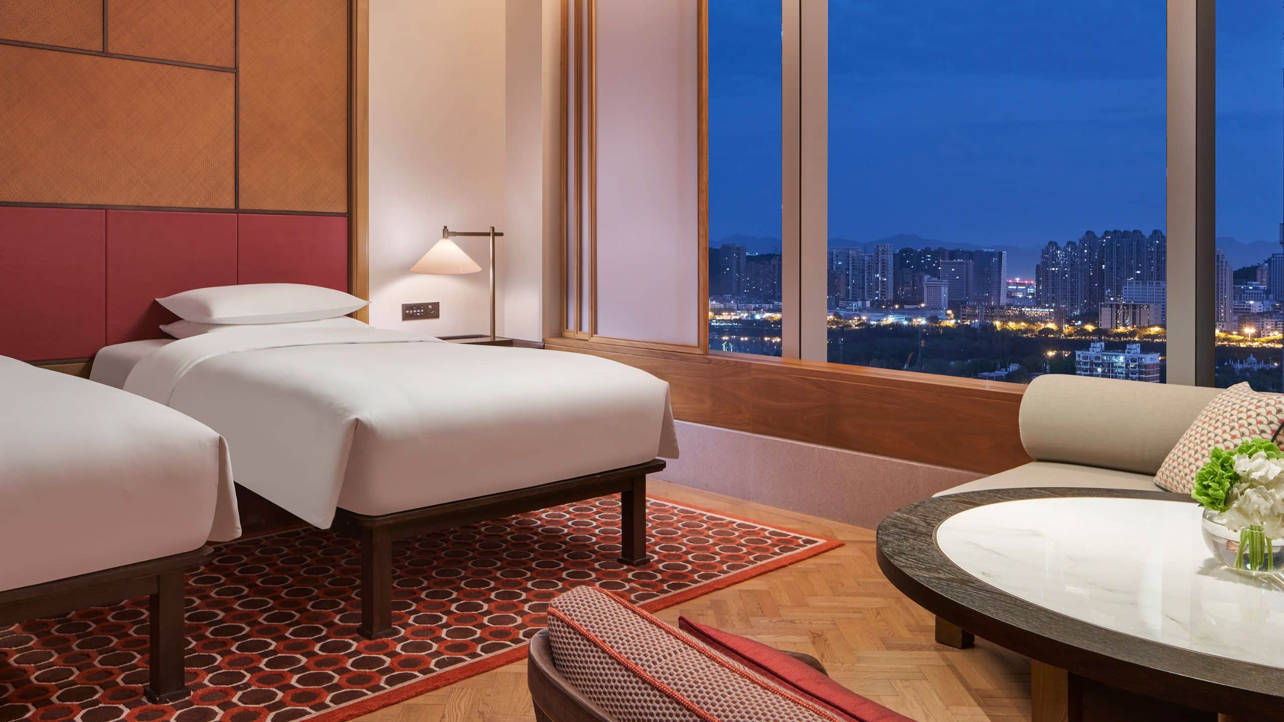 Andaz Xiamen Twin Beds View