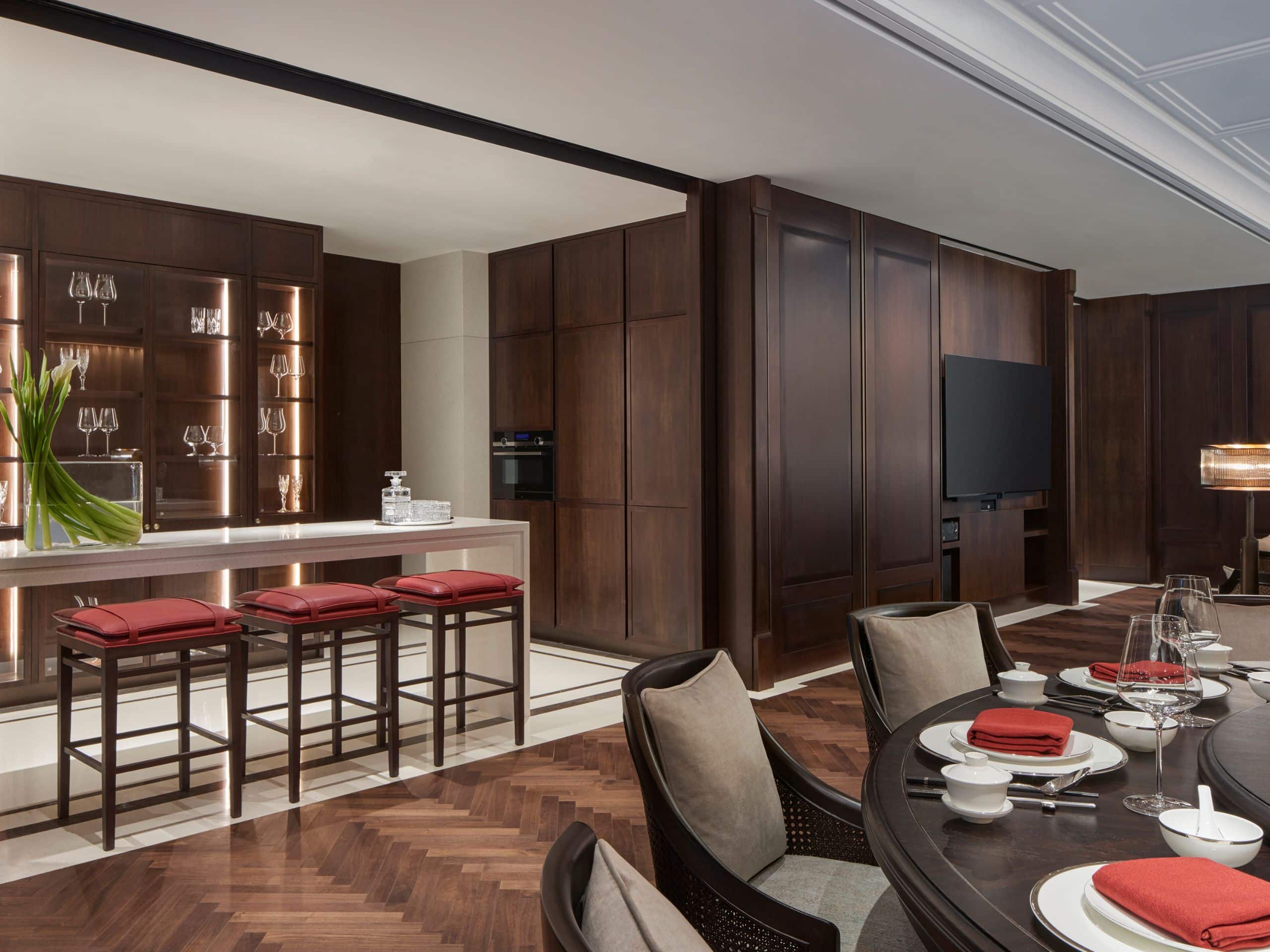 Andaz Xiamen Presidential Suite Dining Area