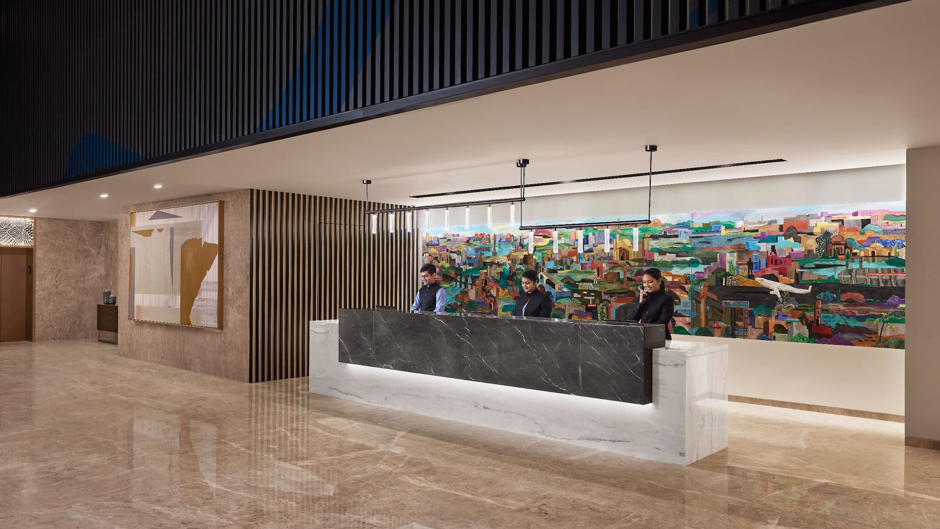Hyatt Place Vadodara Front Desk