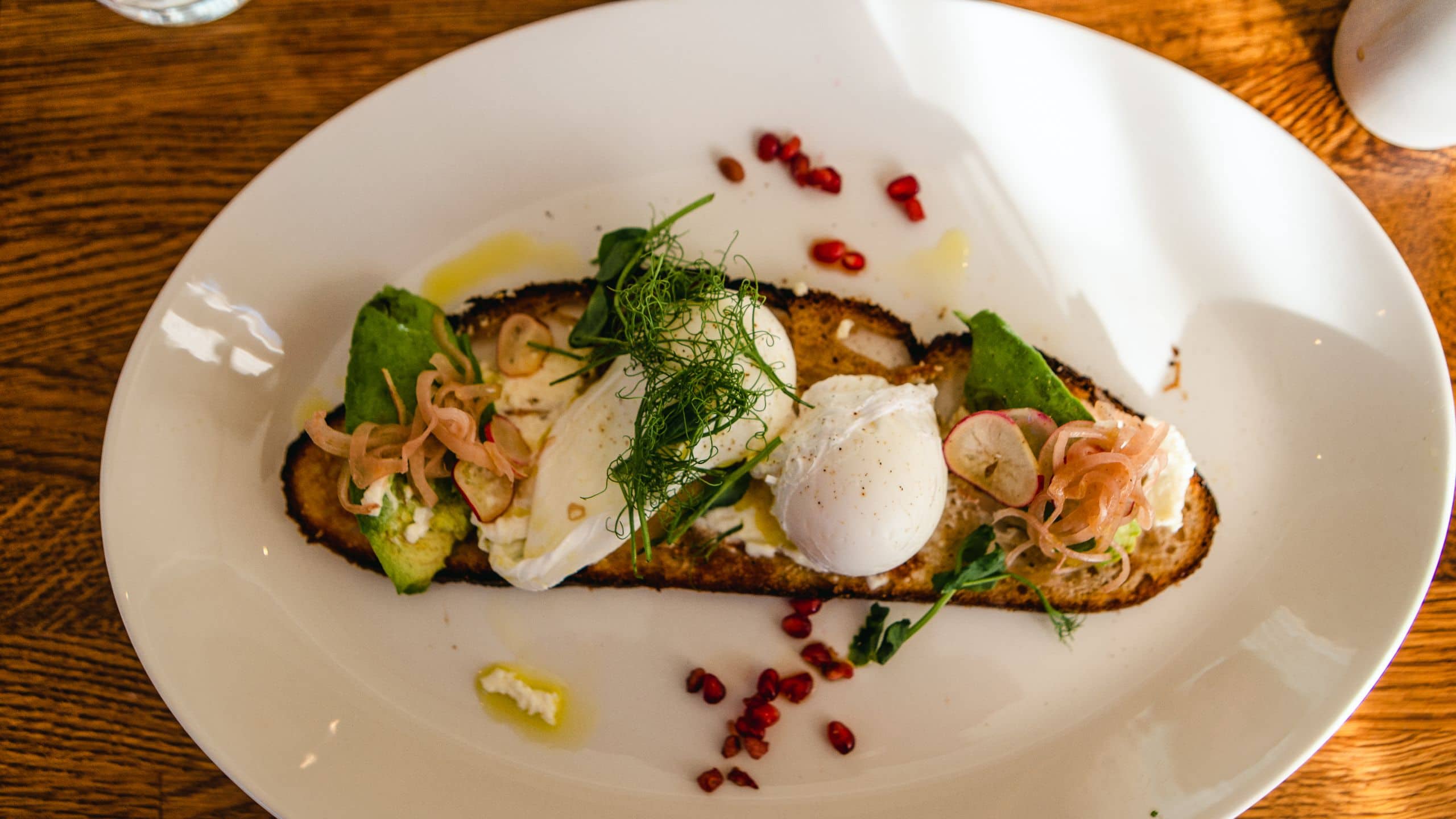 Hyatt Regency Monterey Hotel and Spa on Del Monte Golf Course Sea Root Avocado Toast