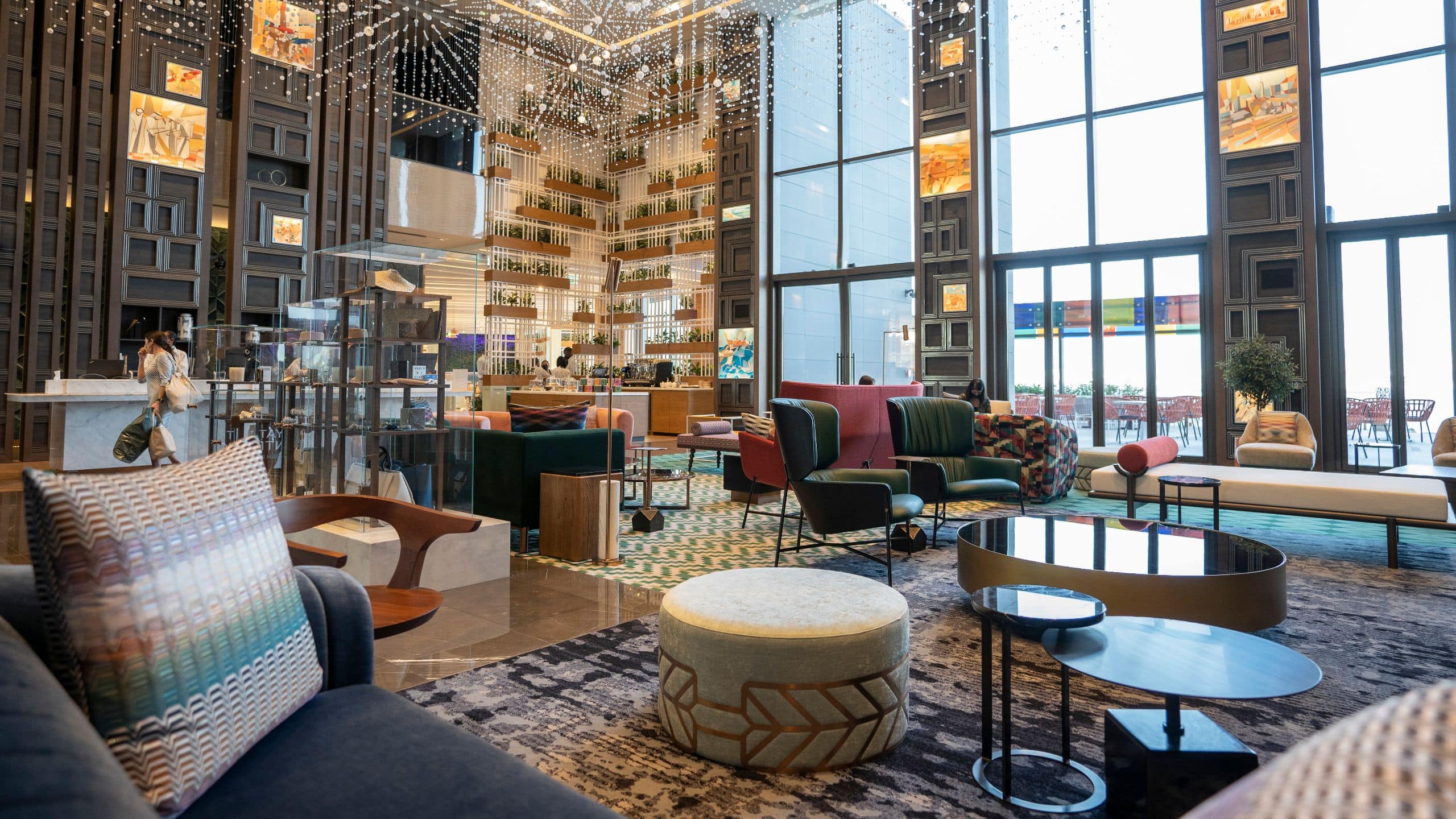 Hyatt Centric Jumeirah Dubai Lobby Seating