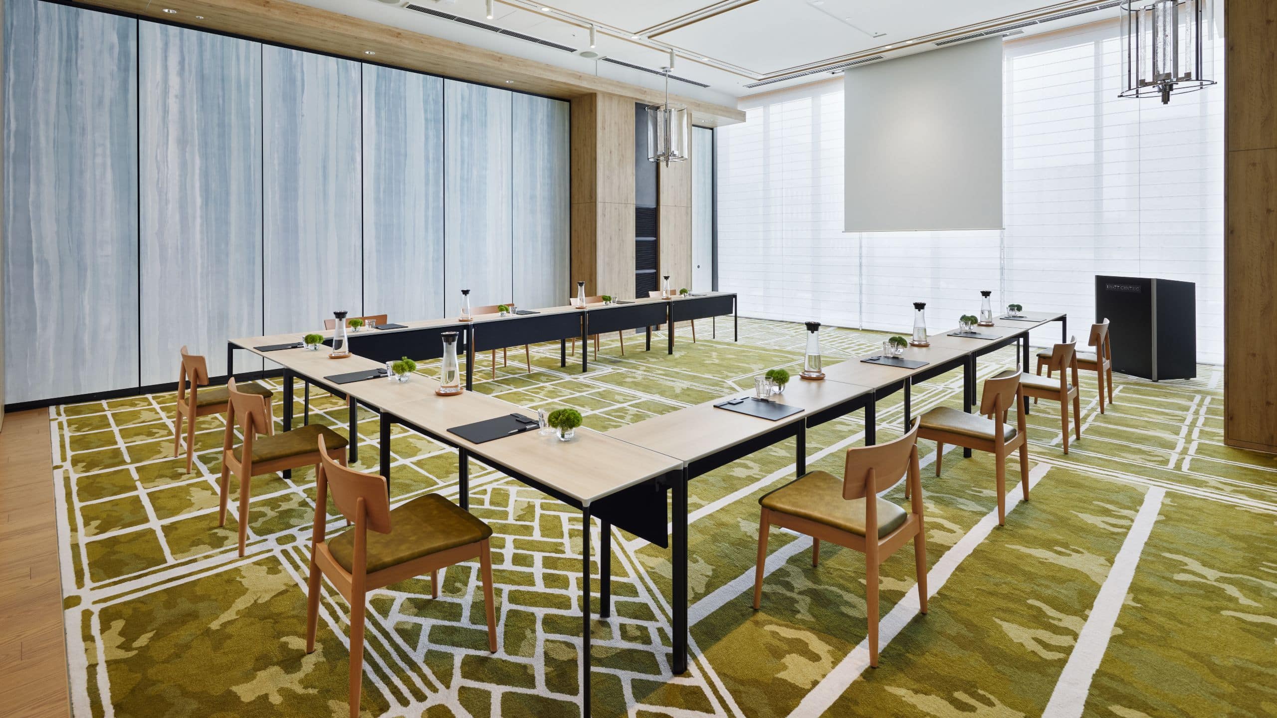 Hyatt Centric Kanazawa Event U Shaped Screen W