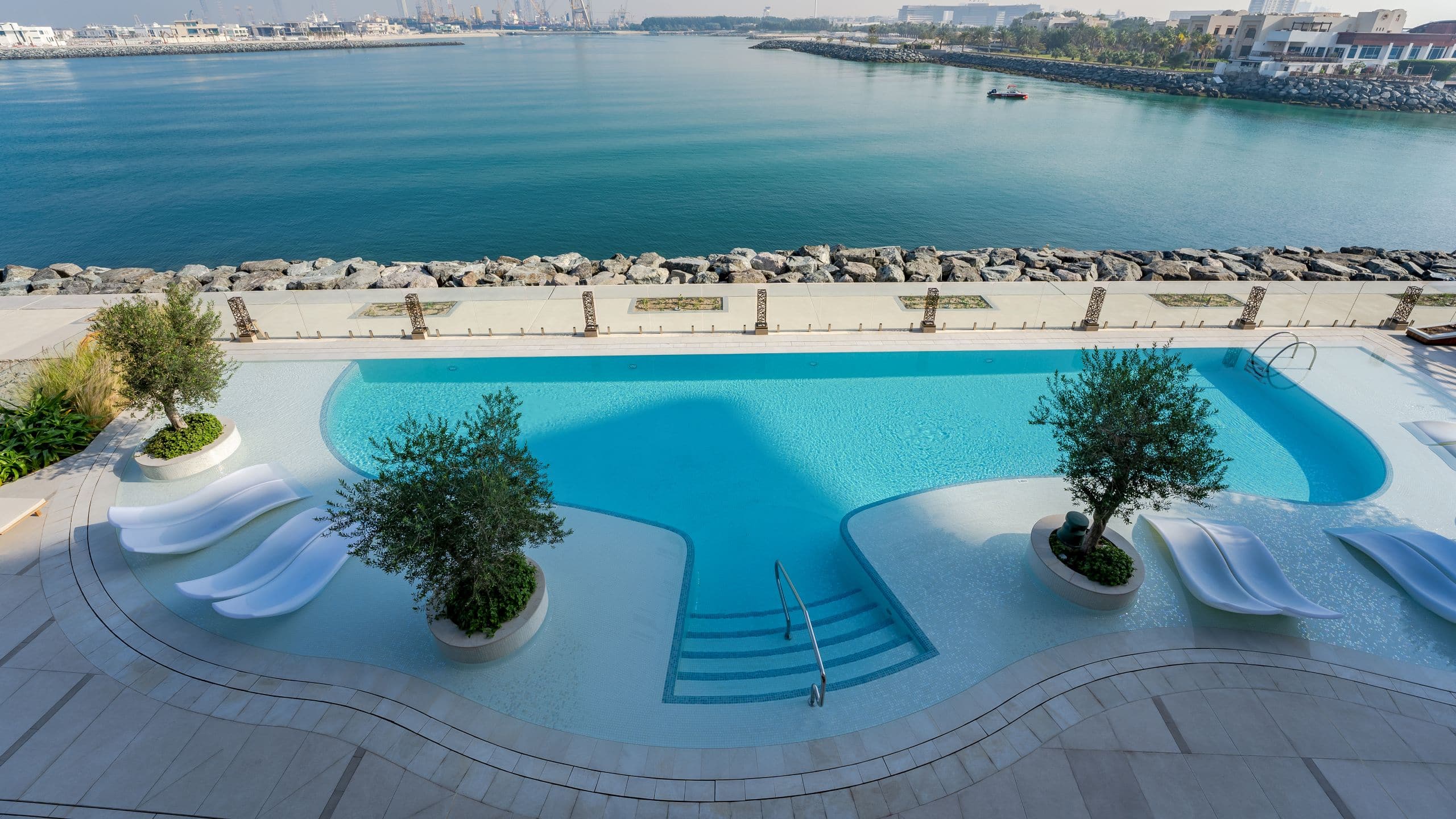 Hyatt Centric Jumeirah Dubai Pool Above View