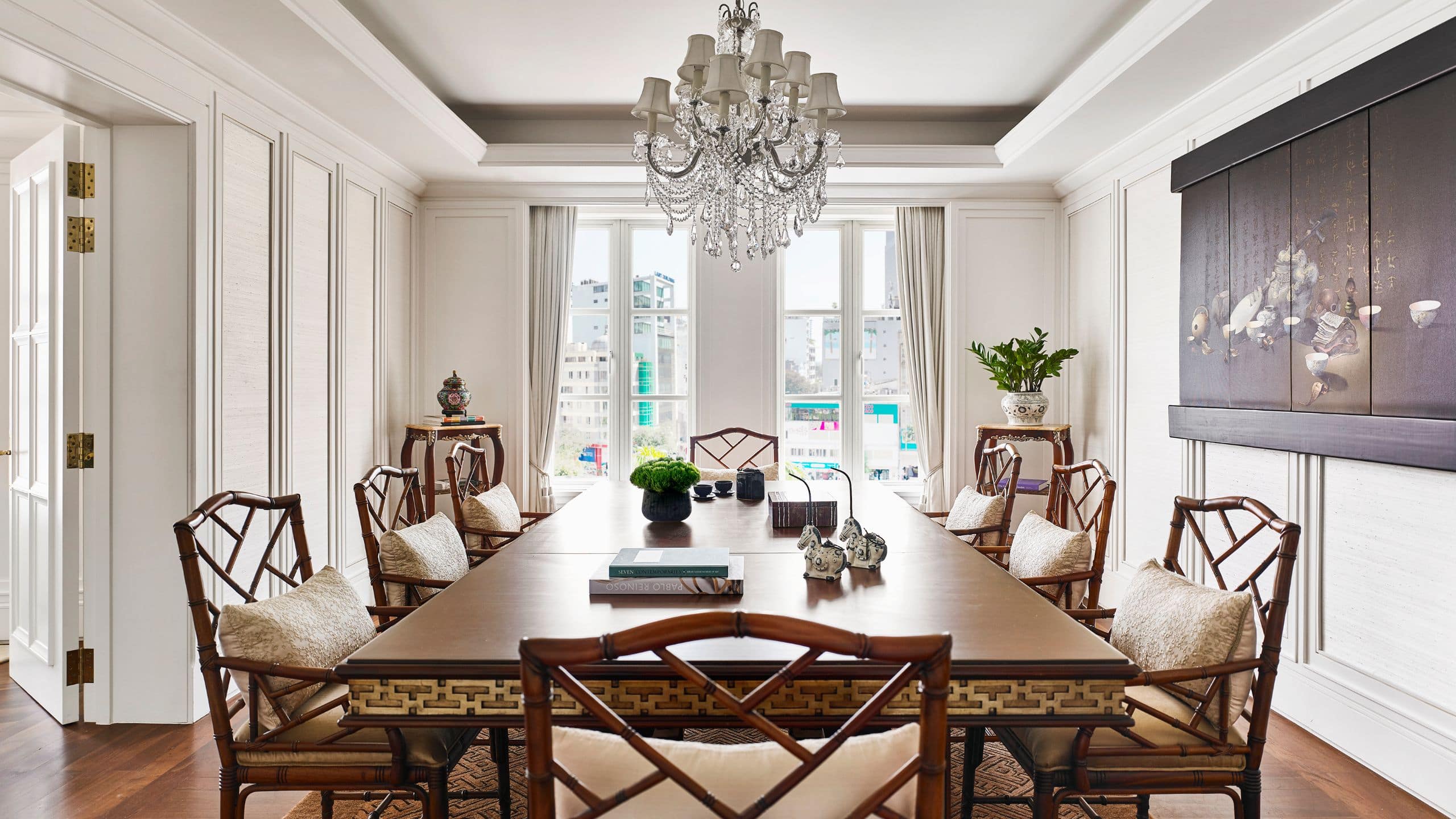 Park Hyatt Saigon Presidential Suite Dining Table
