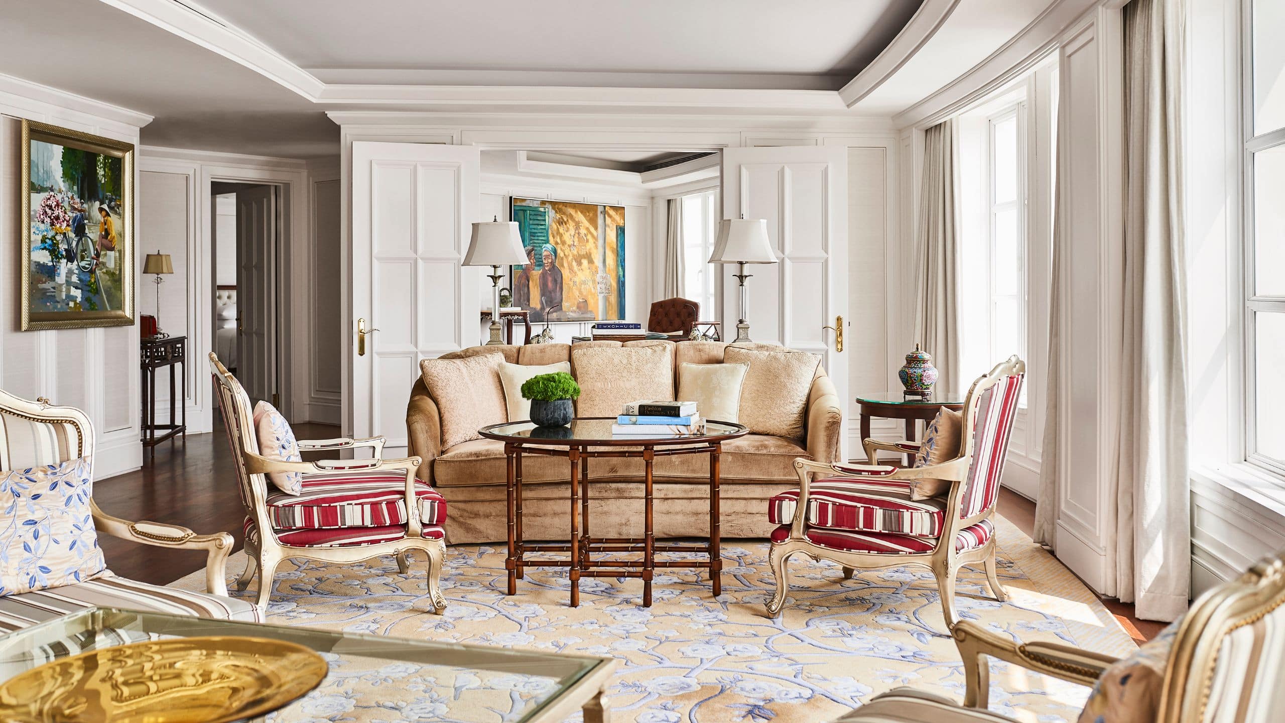 Park Hyatt Saigon Presidential Suite Seating