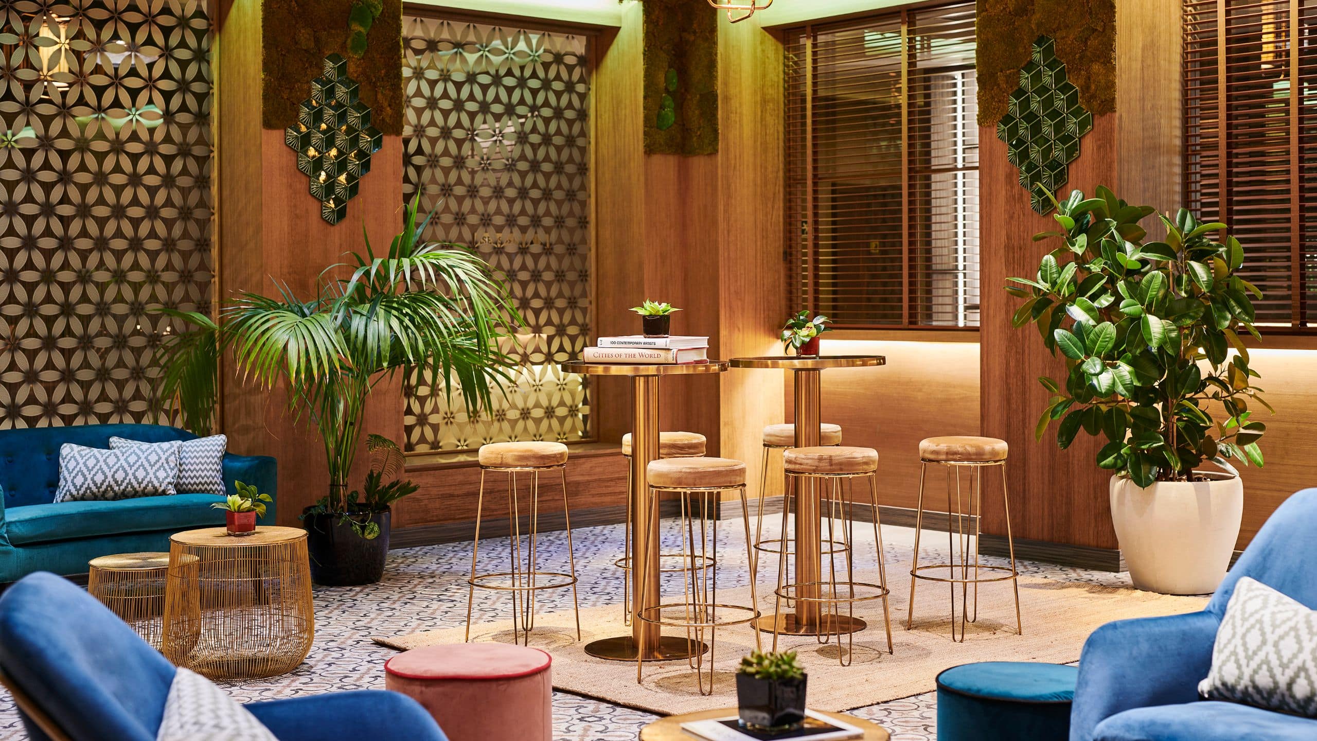 Hyatt Centric Gran Via Madrid Meeting Room Patio Seating Layout