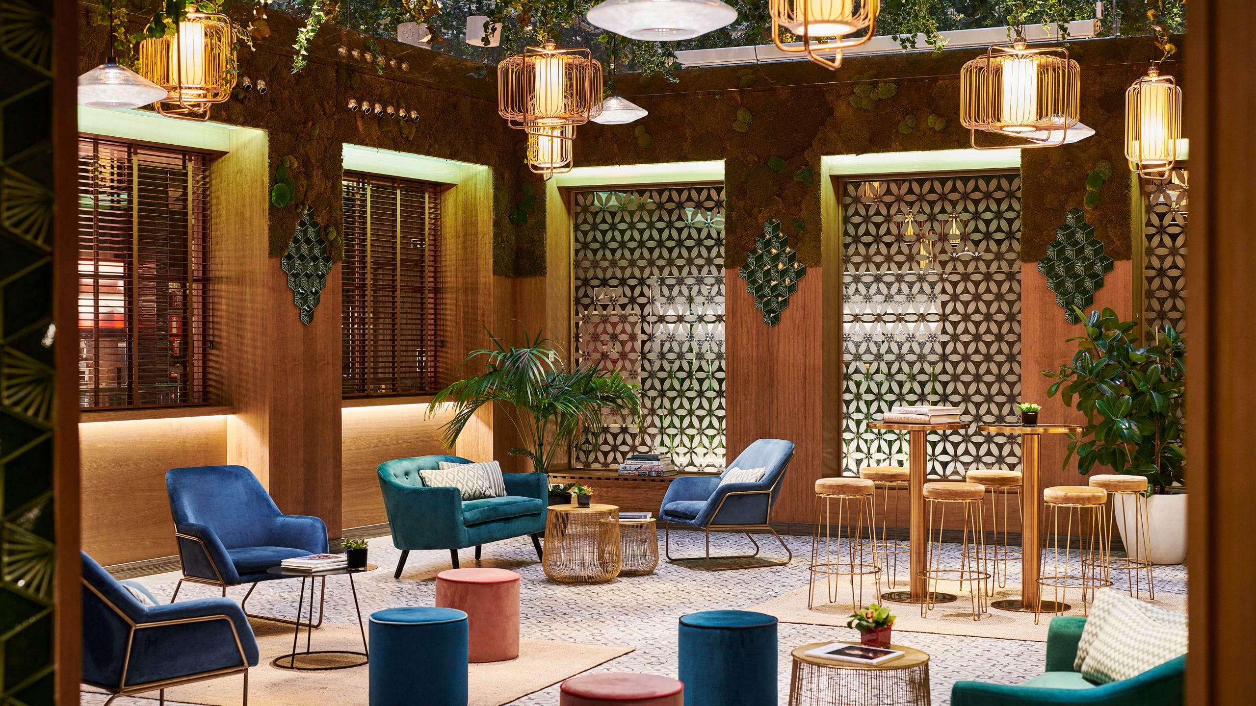 Hyatt Centric Gran Via Madrid Meeting Room Patio View