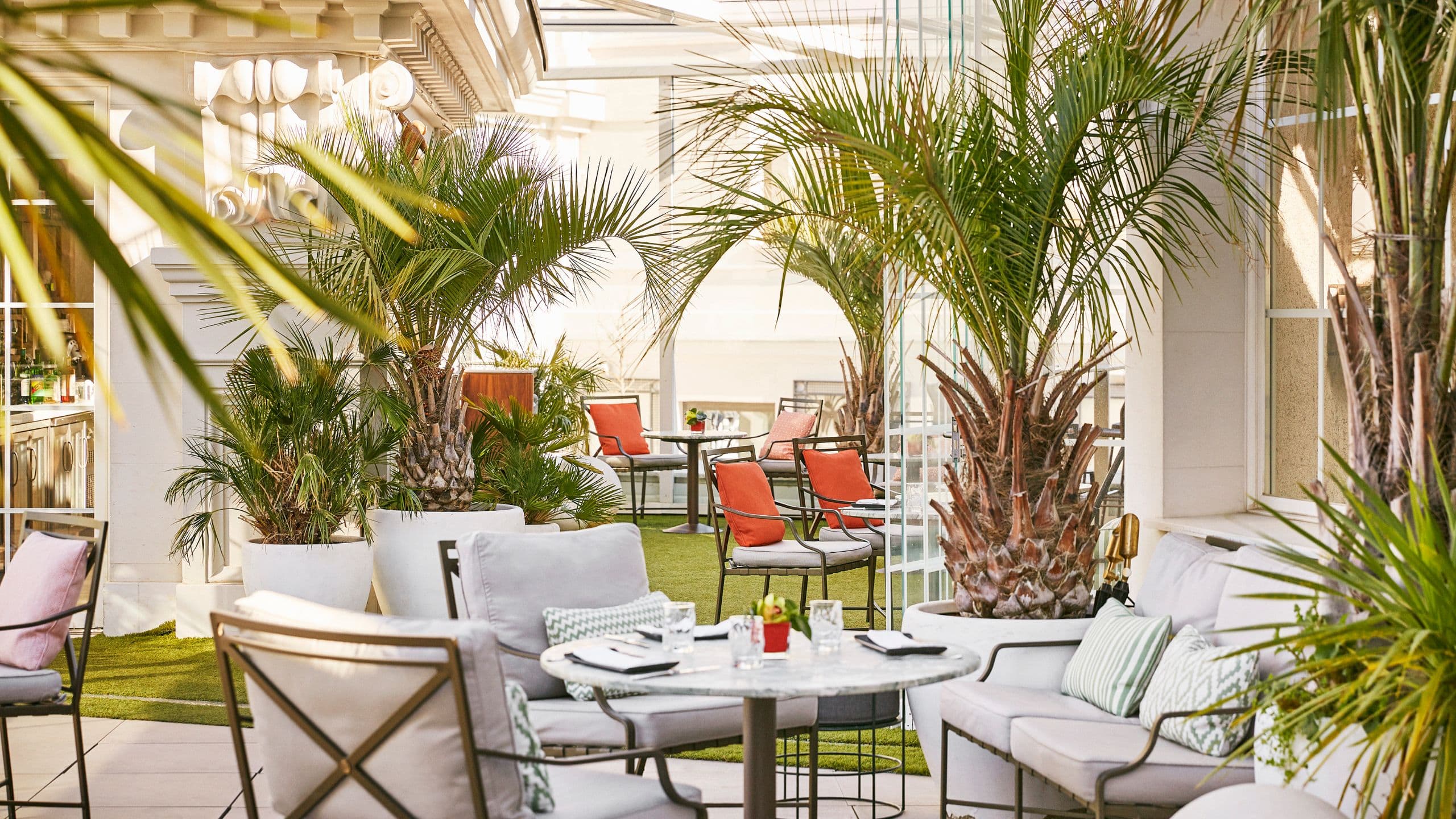 Hyatt Centric Gran Via Madrid Terrace Outdoor Daytime View