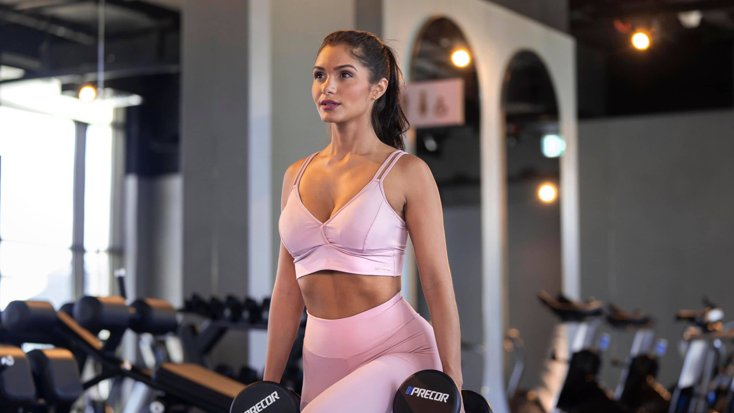 Hyatt Centric Jumeirah Dubai Lifestyle Barbel Gym
