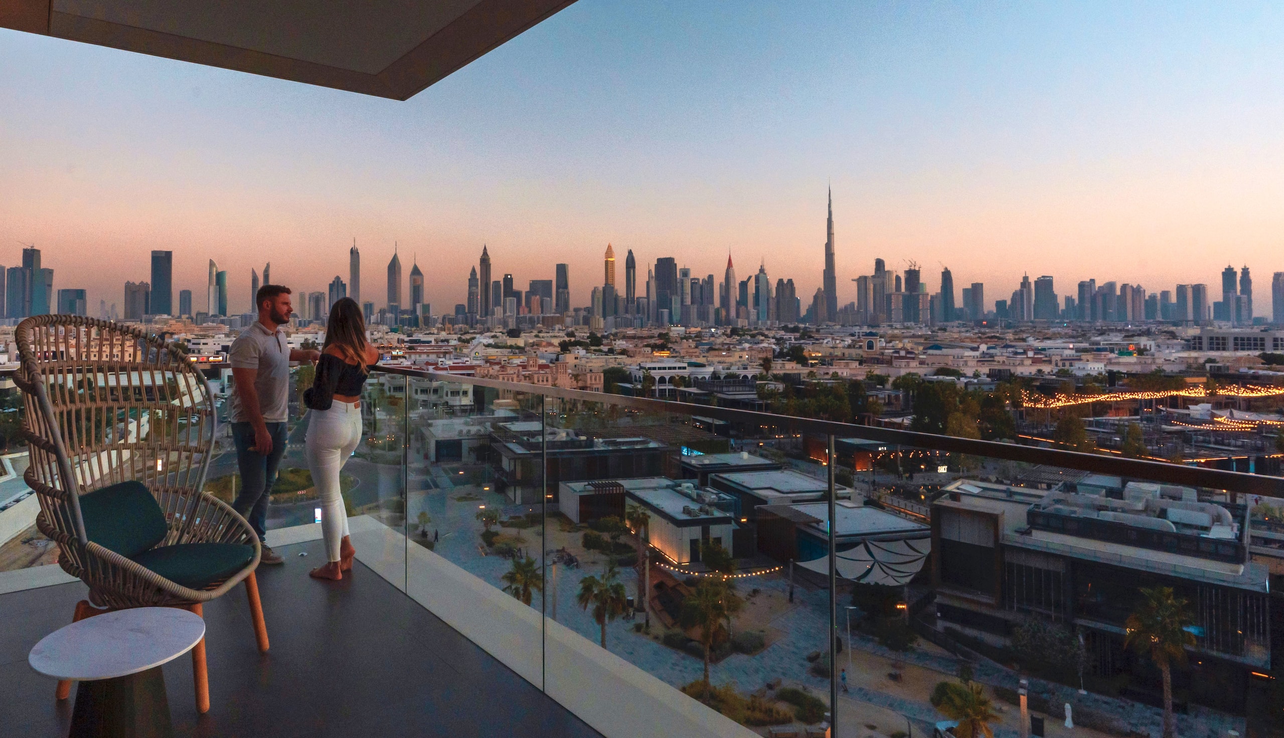 Hyatt Centric Jumeirah Dubai Lifestyle Executive Suite Sunset