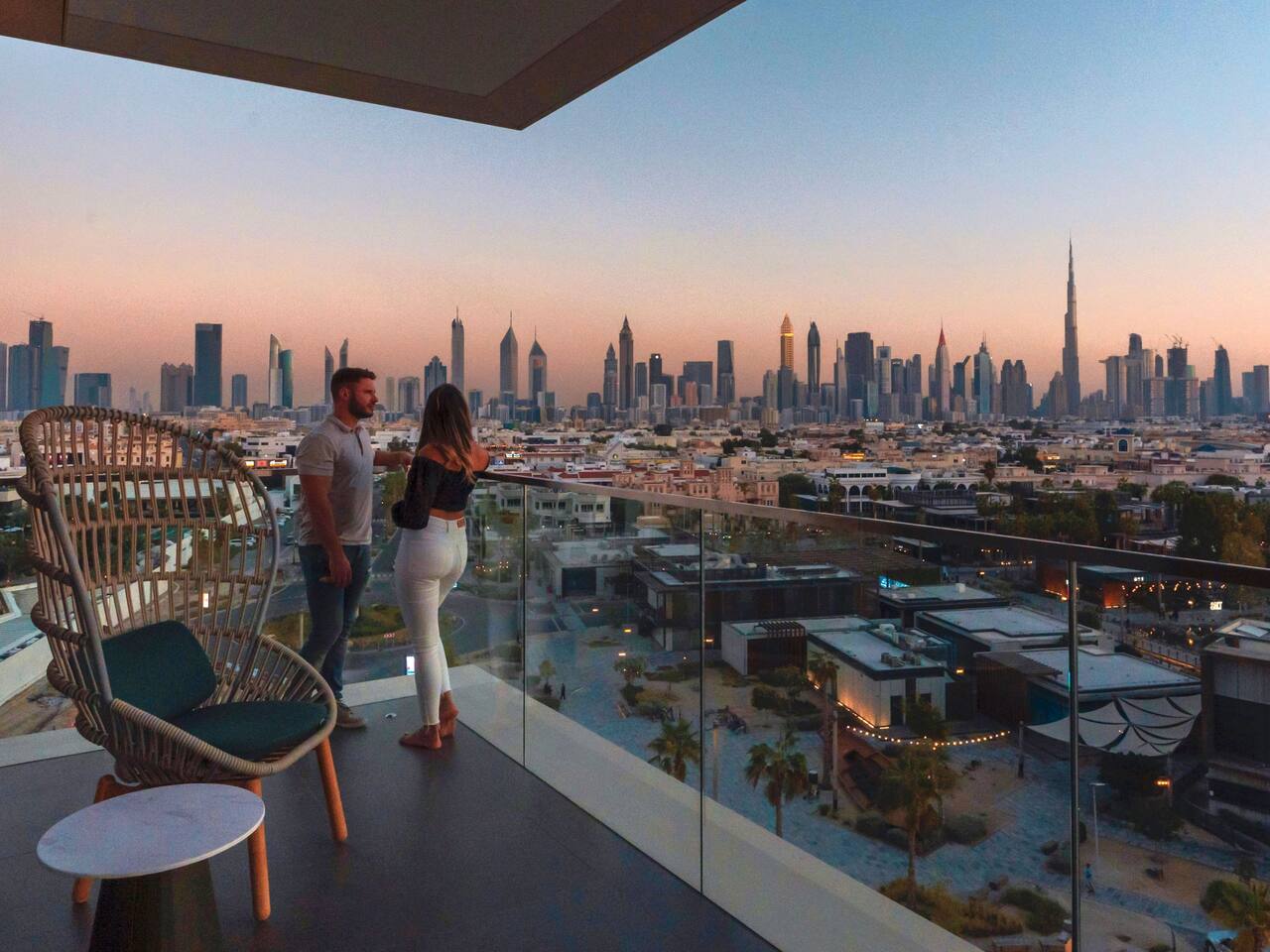 Hyatt Centric Jumeirah Dubai Rooftop Restaurant