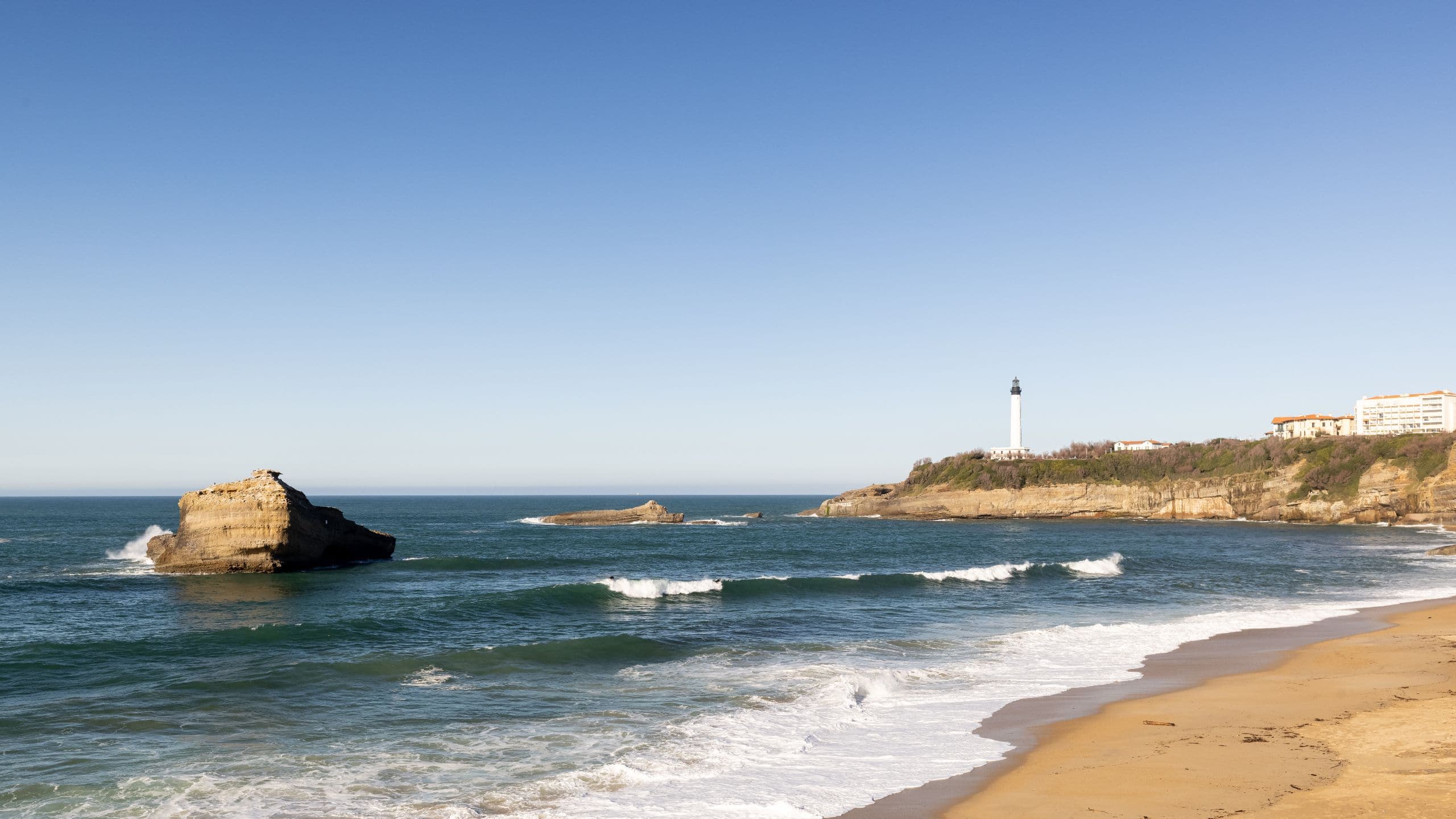 Hôtel du Palais Biarritz Guestroom View Of Beach