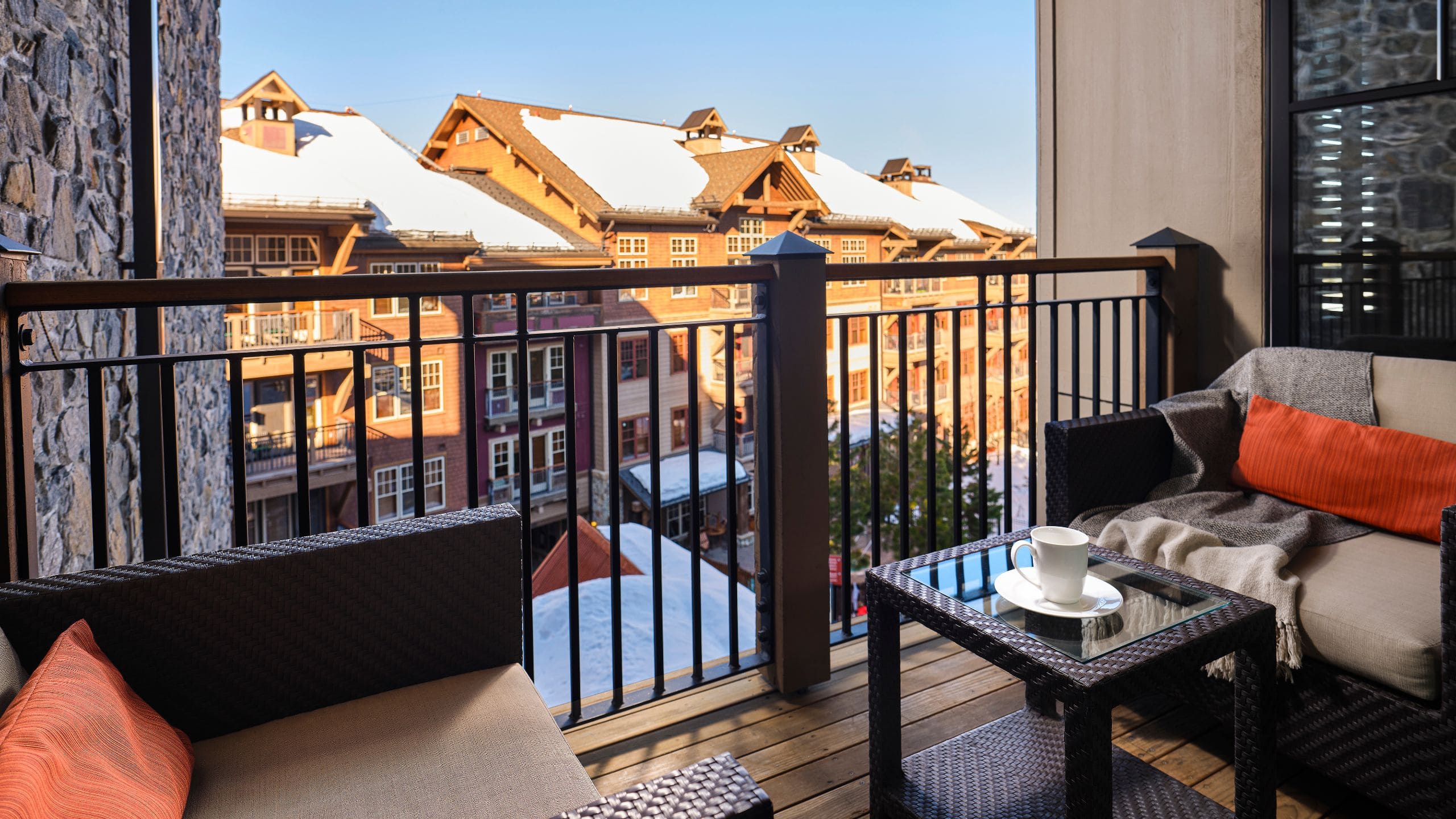 One Village Place One Bedroom Villa Balcony