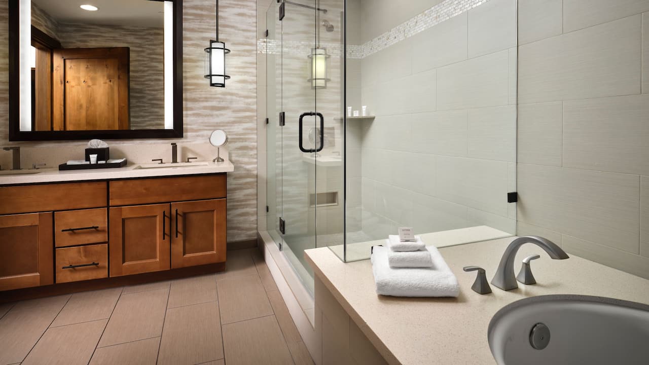 Two Bedroom Residence Master Bathroom Shower