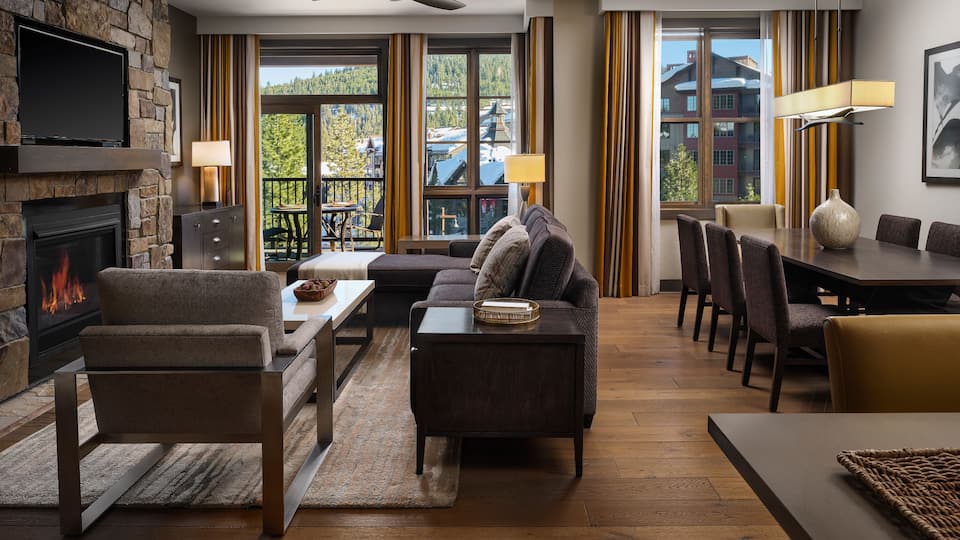 Two Bedroom Residence Living Room