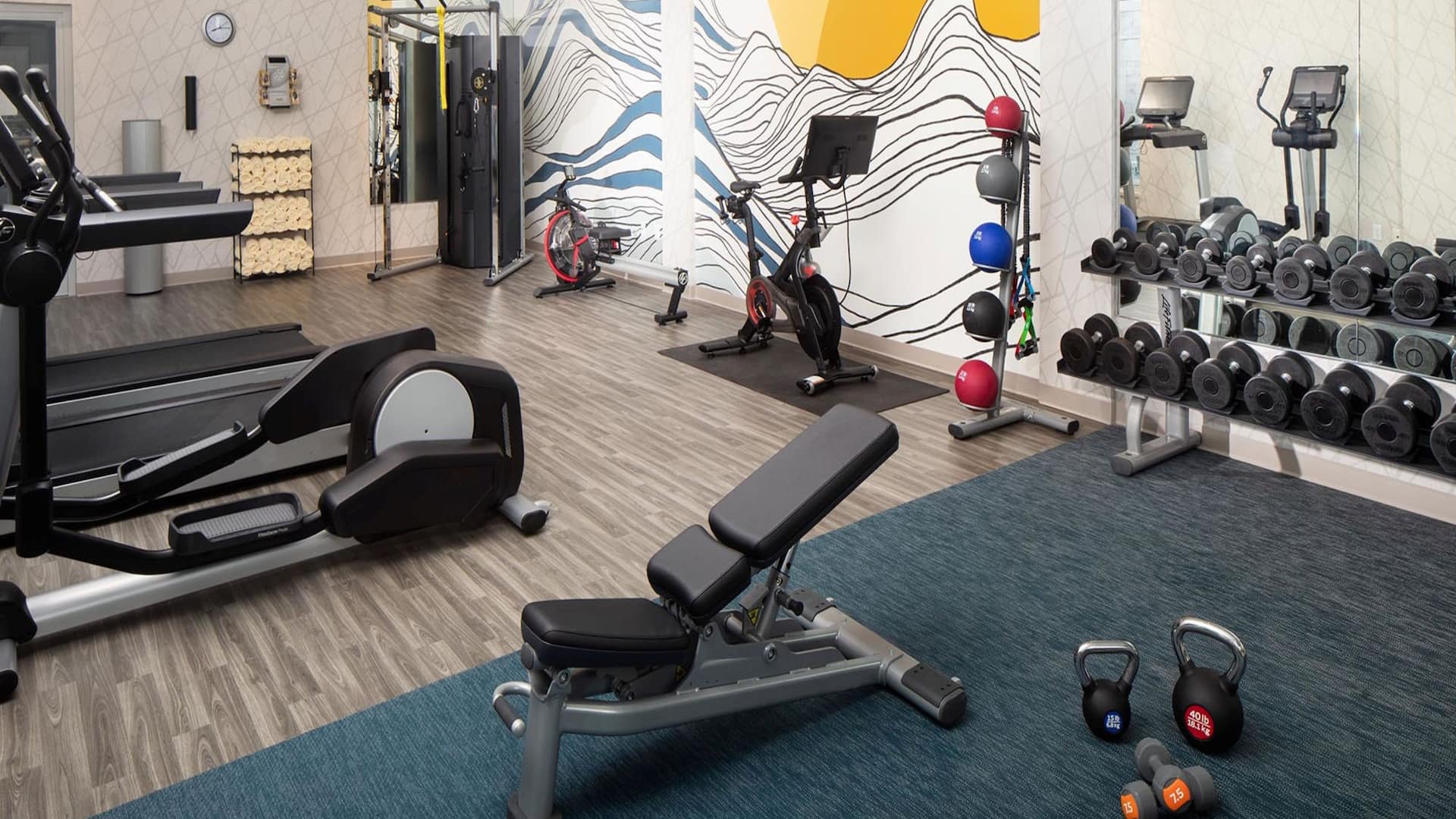 Hyatt Place Harrisonburg Fitness Room