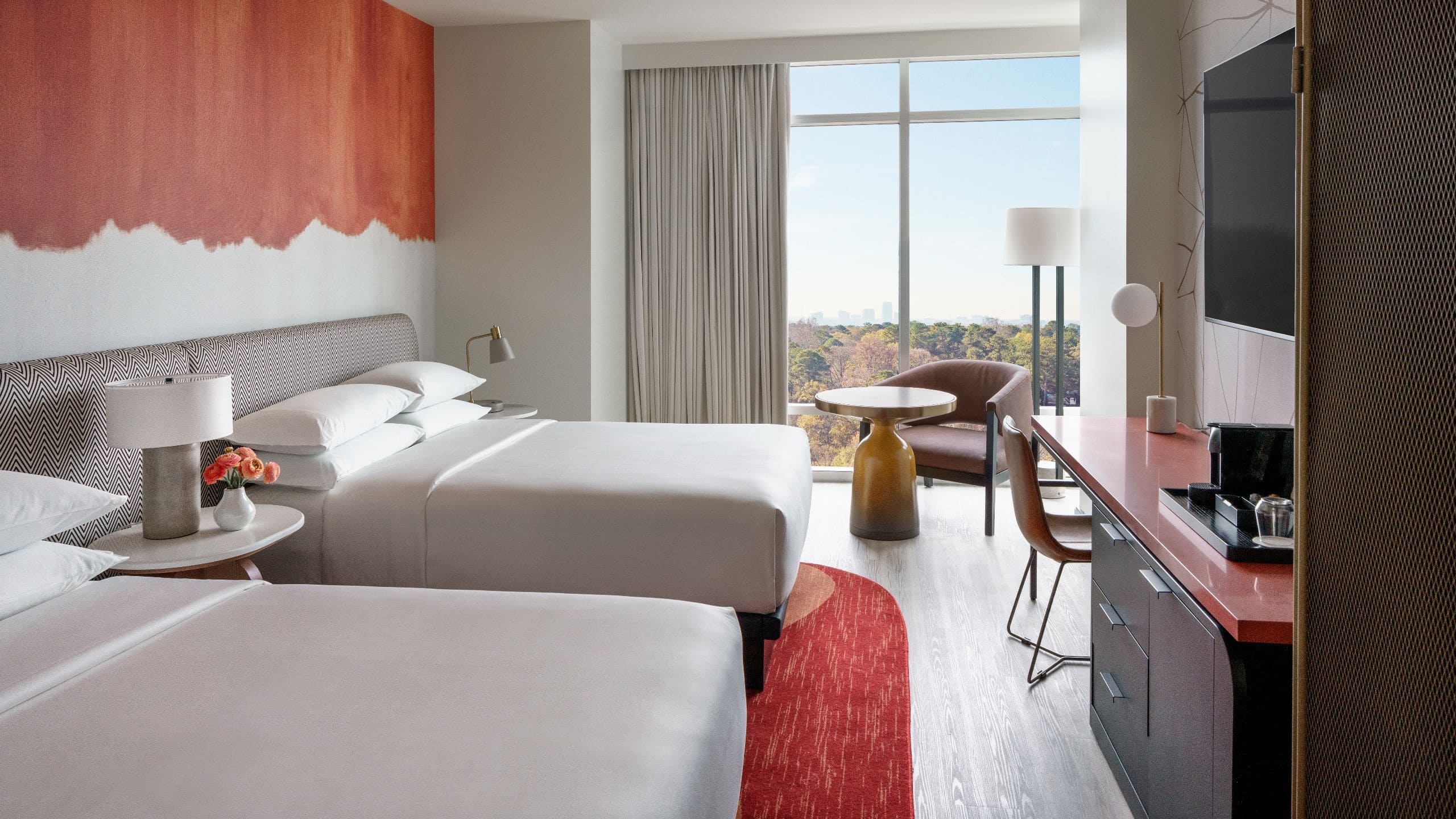 Hyatt Centric Buckhead Atlanta Two Queen High Floor View