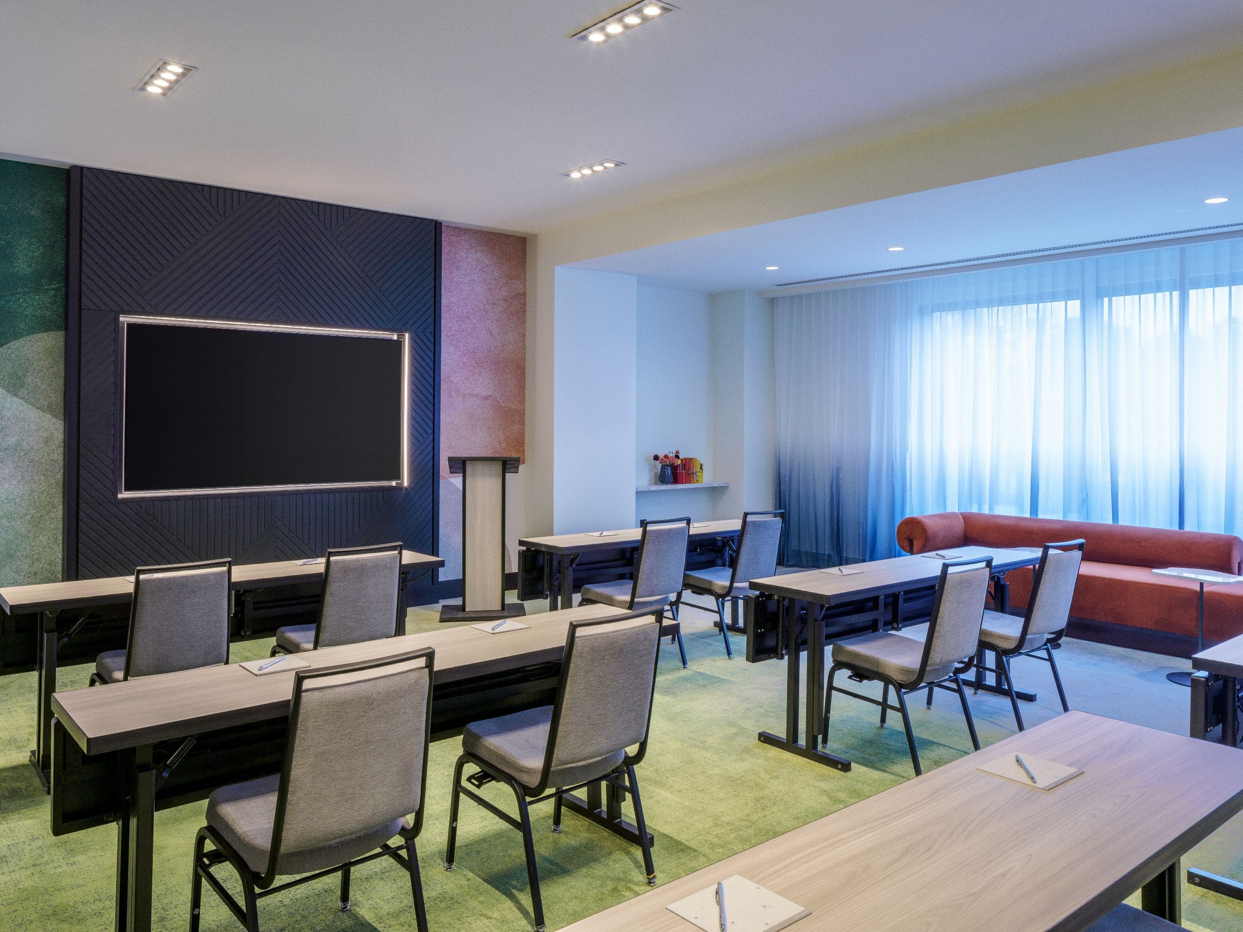 Hyatt Centric Buckhead Atlanta Fullers Earth Meeting Setup