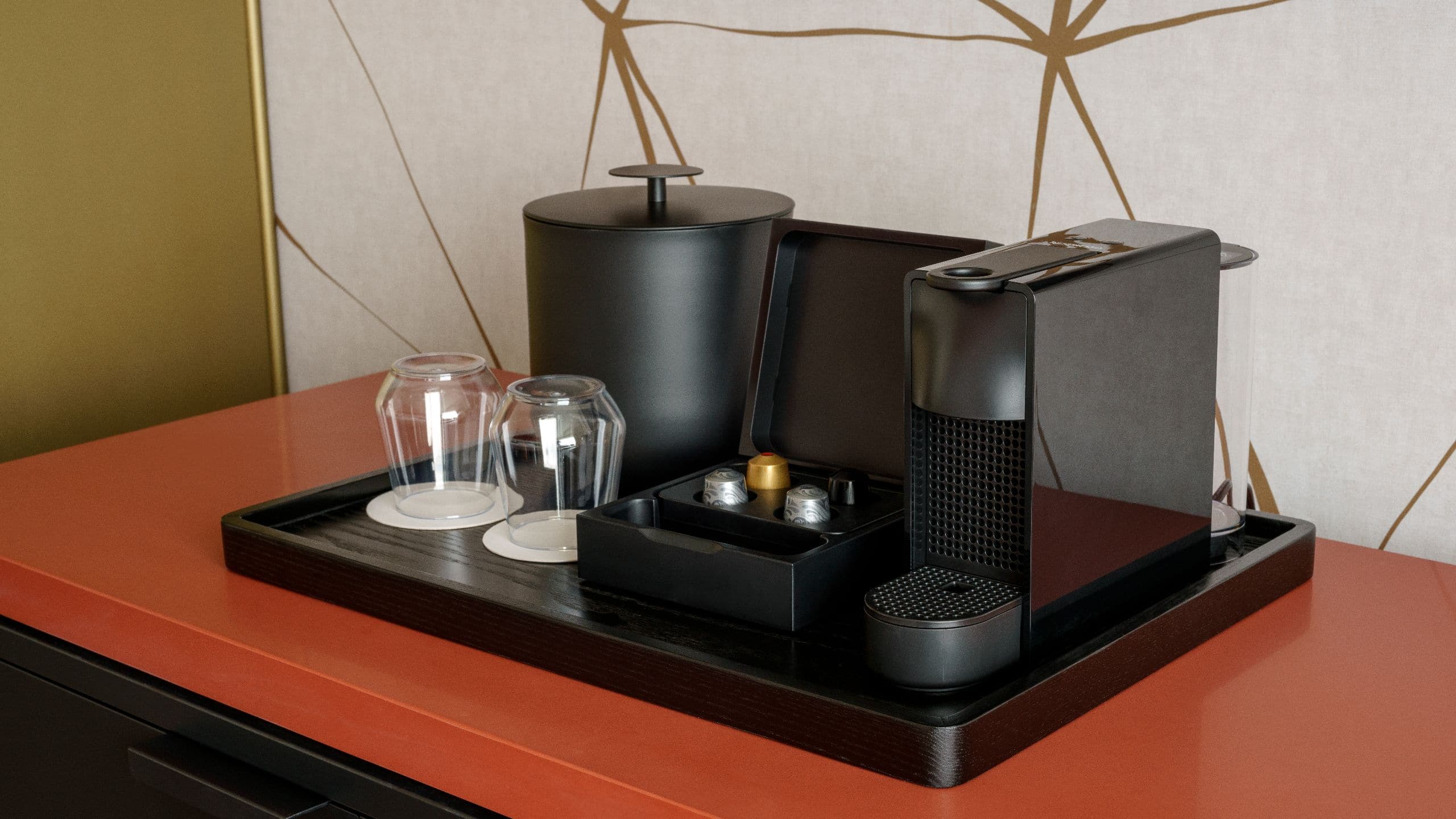 Hyatt Centric Buckhead Atlanta Guestroom Coffee Amenities
