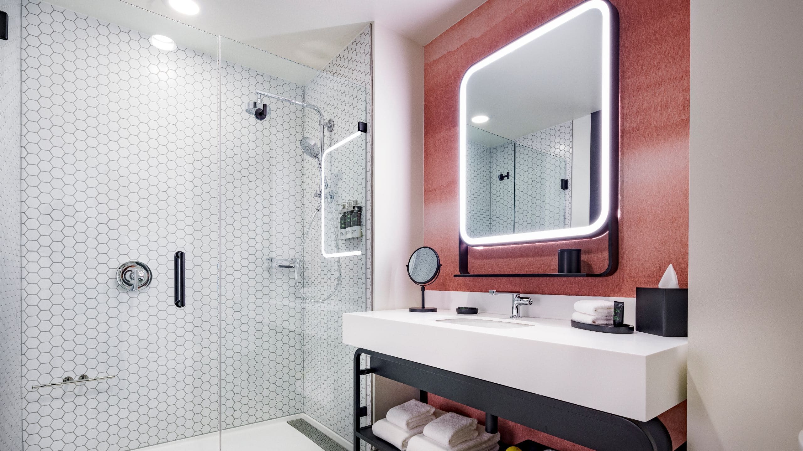 Hyatt Centric Buckhead Atlanta Bathroom Shower