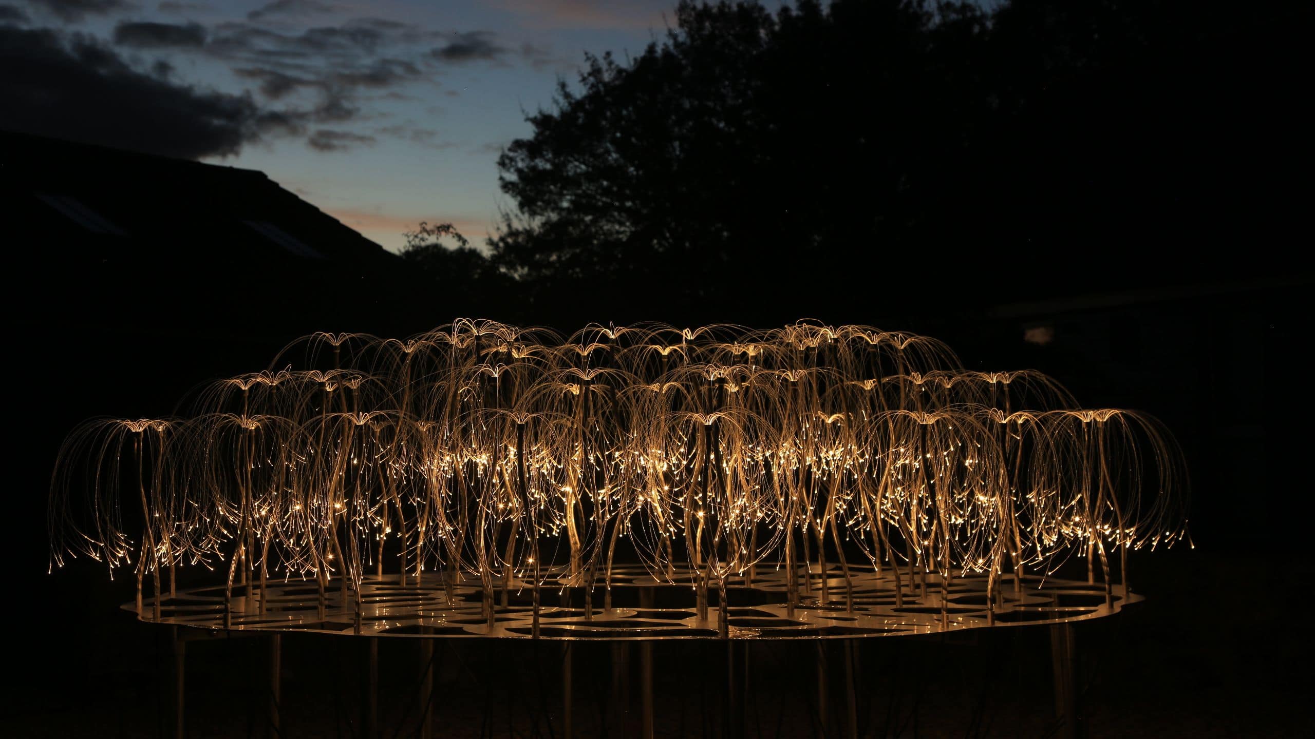 Park Hyatt Niseko Hanazono Futuristic Lights