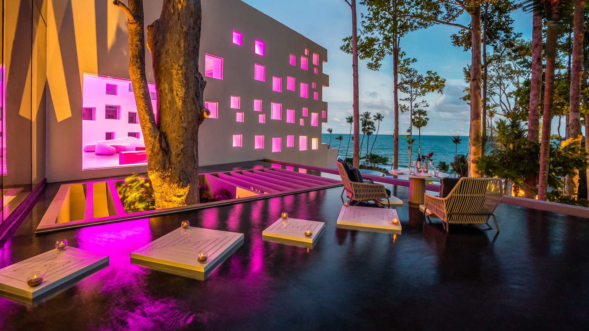 Hyatt Regency Koh Samui Romantic Outdoor Dining