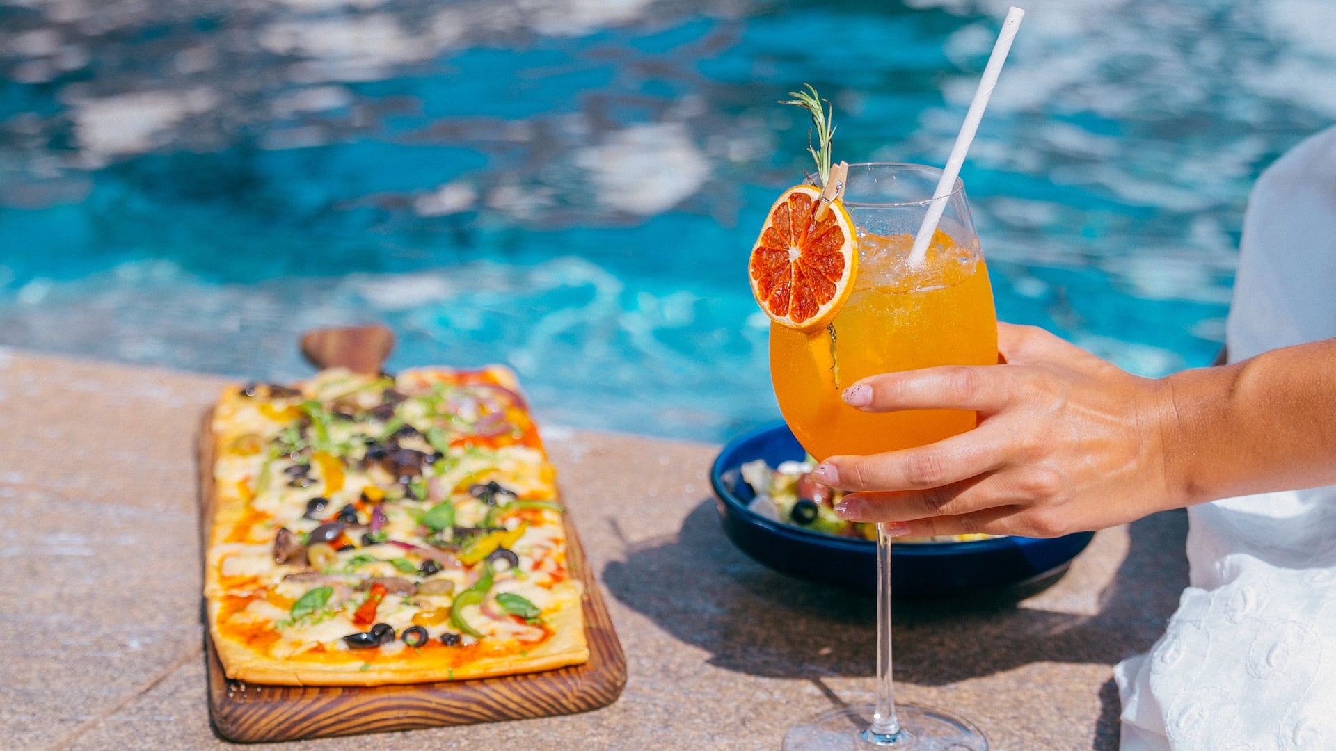 Grand Hyatt Goa Pool Bar Food
