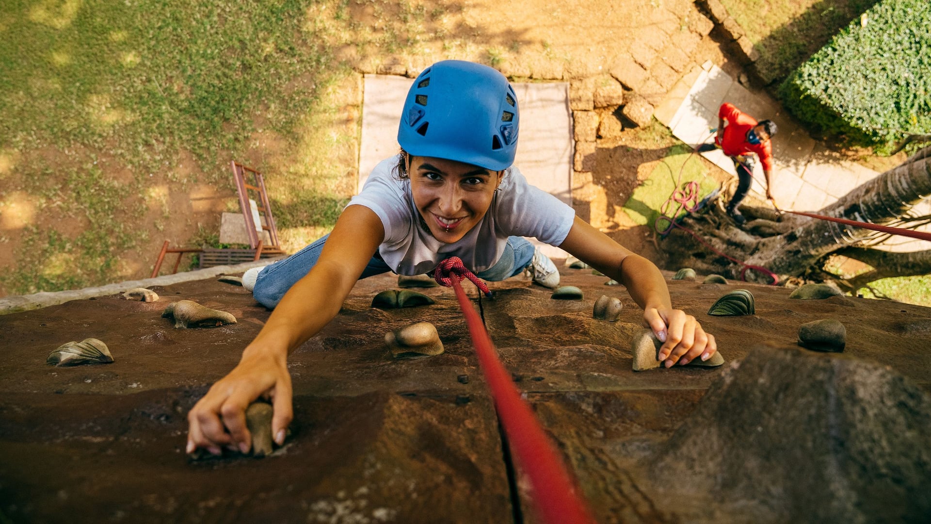 Grand Hyatt Goa Adventure Park Wall Climbing