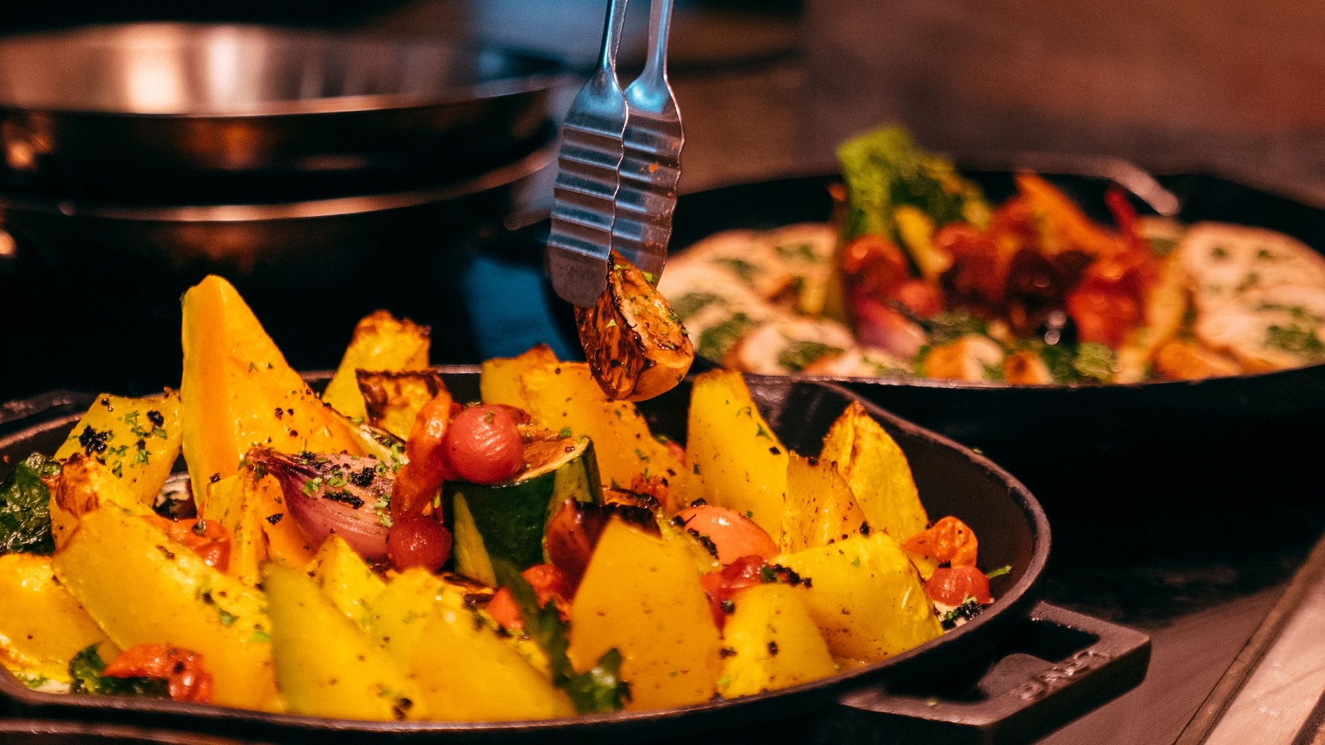 Grand Hyatt Goa Restaurant Buffet Vegetables