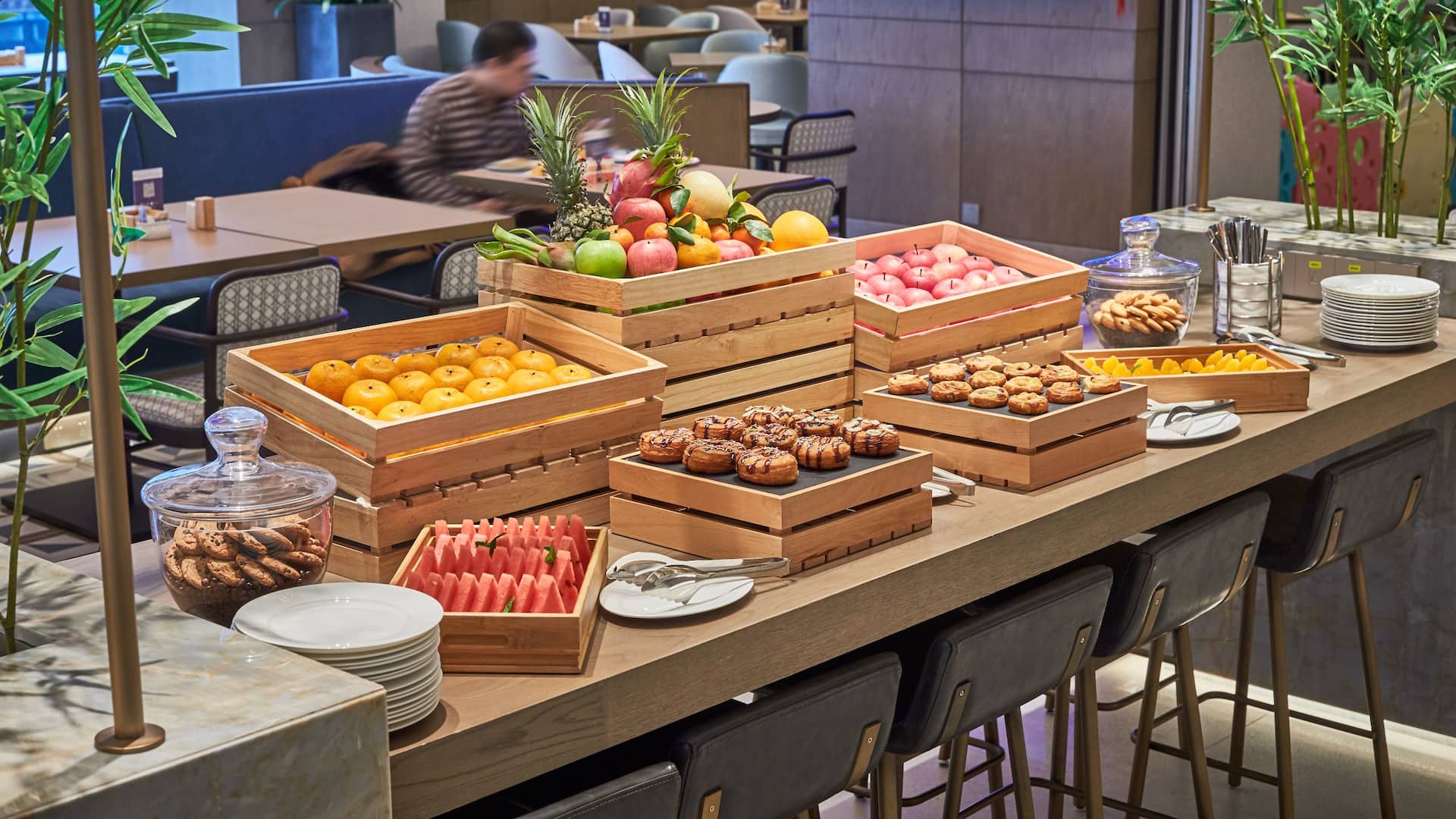 Hyatt House Chengdu Pebble Walk Dessert Spread