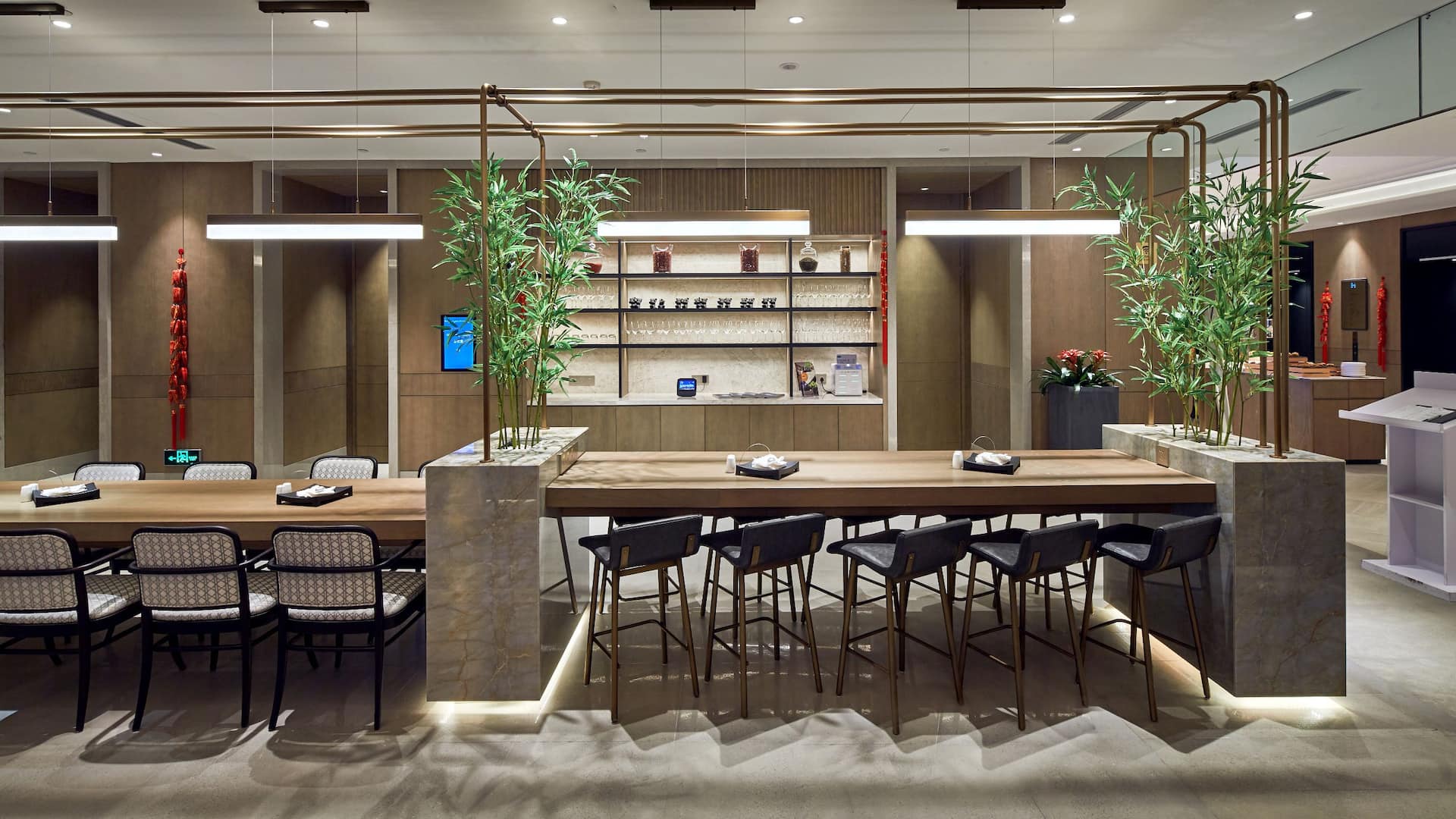 Hyatt House Chengdu Pebble Walk Gallery Restaurant Long Table