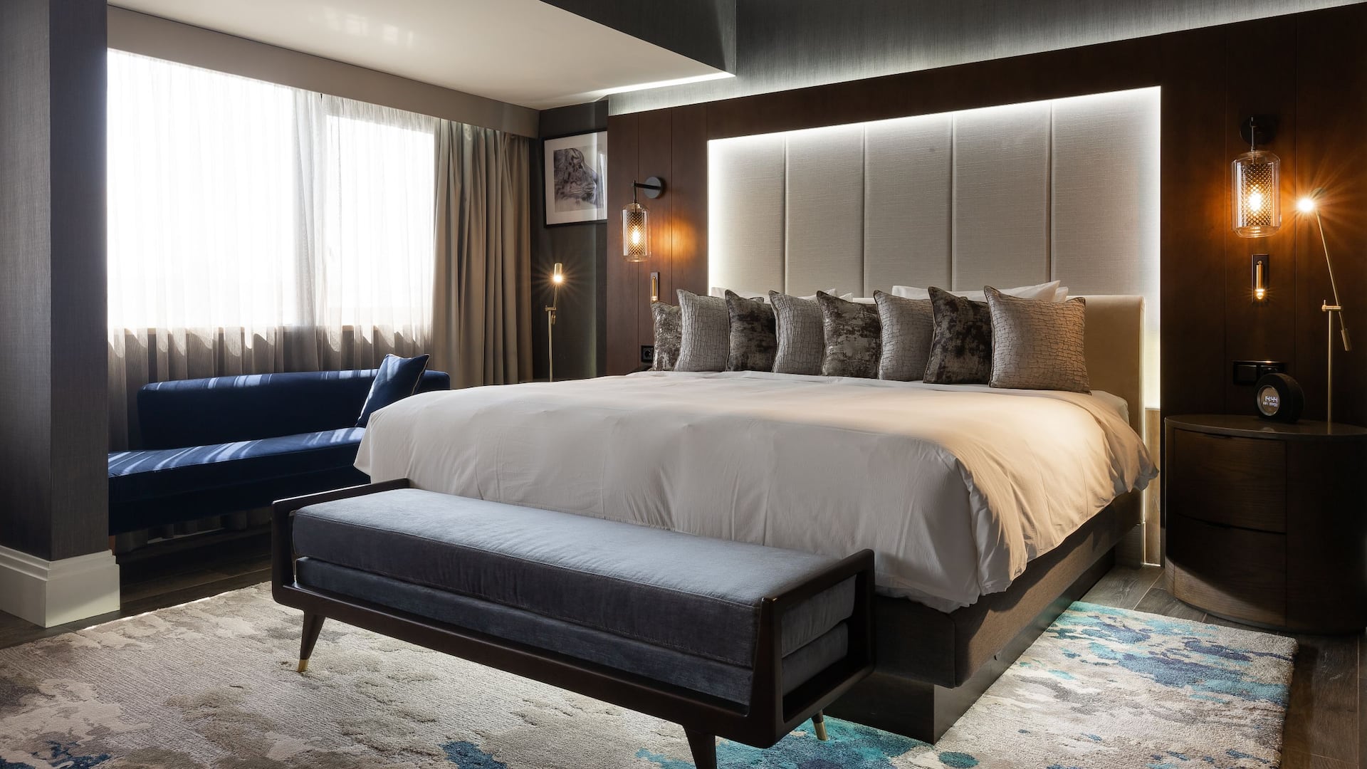Presidential Suite Bed Pillows at the Hotel