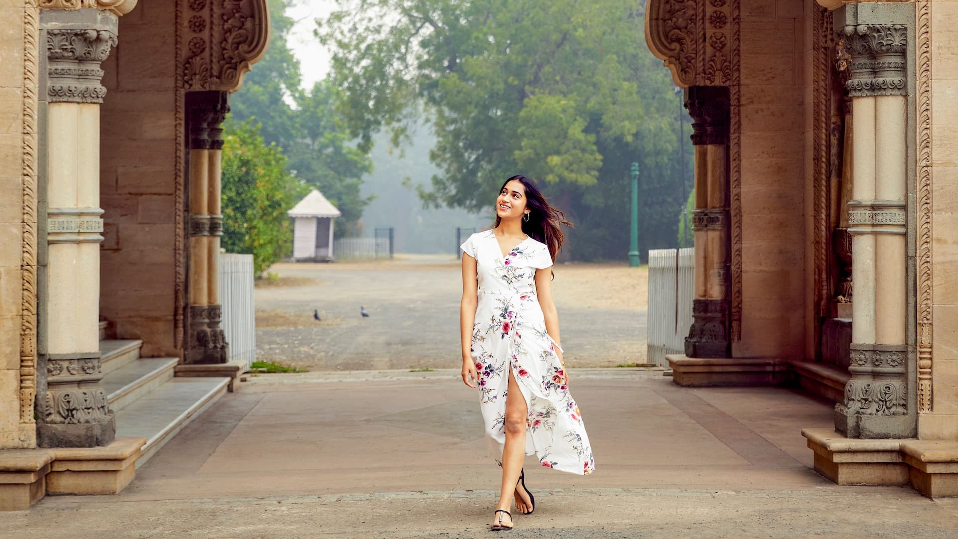 Hyatt Place Vadodara Woman Visiting Cultural Landmark