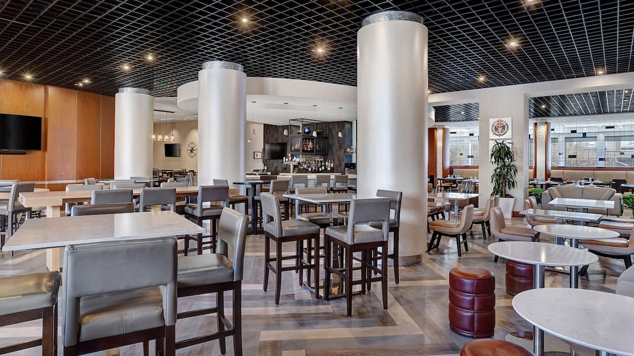 ACES lobby bar with seating