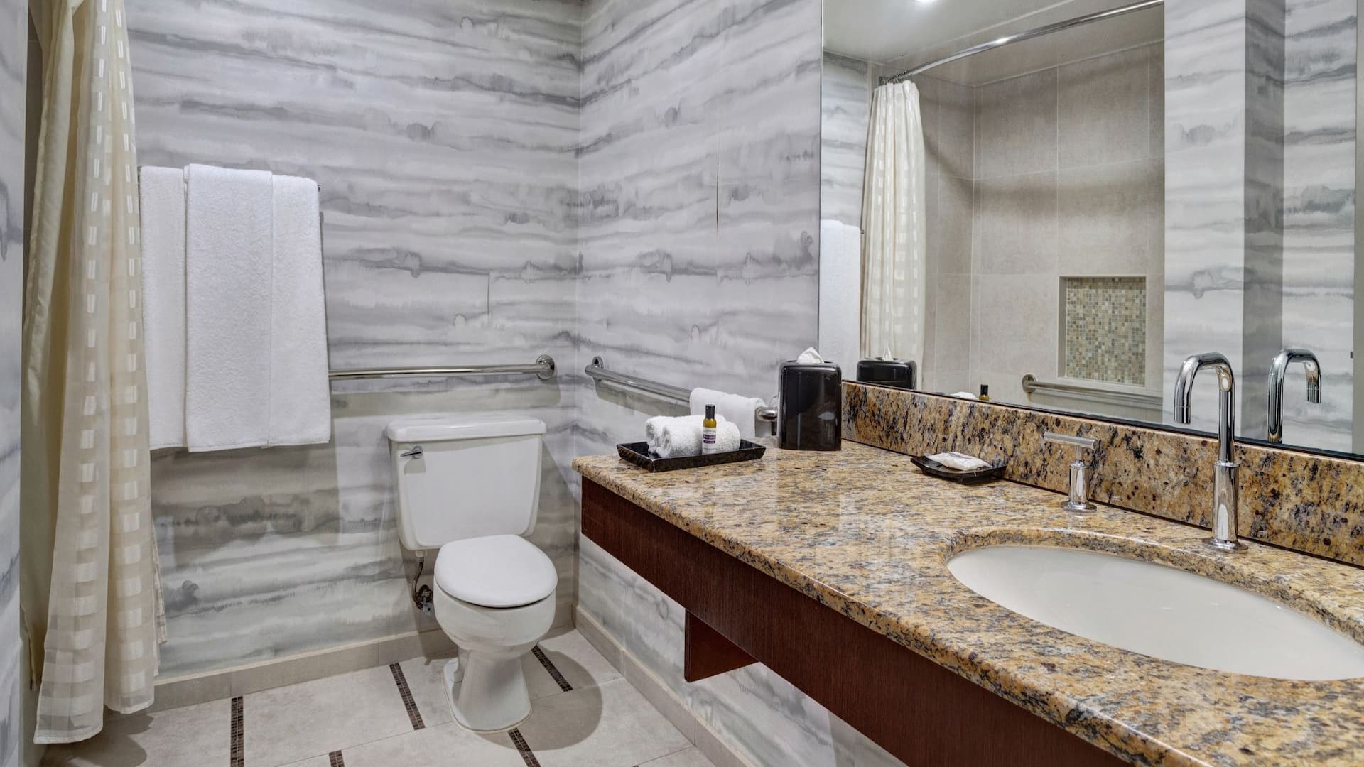 Hyatt Regency DFW International Airport Ada Bathroom