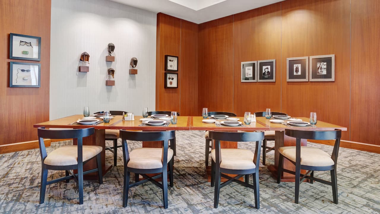 Coleman’s Corner long dining table